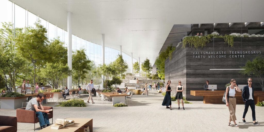 竞赛项目建筑渲染可视化现代建筑外观室内设计爱沙尼亚 (7)