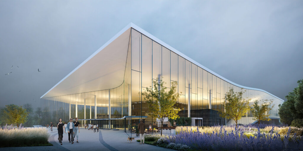 竞赛项目建筑渲染可视化现代建筑外观室内设计爱沙尼亚 (2)