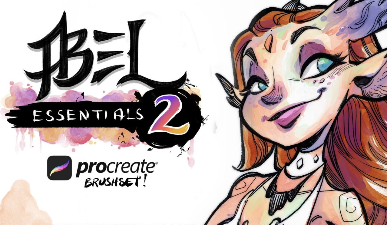 Abel Essentials 2 – Procreate 画笔|ART-Arrakis | 建筑室内设计的创新与灵感