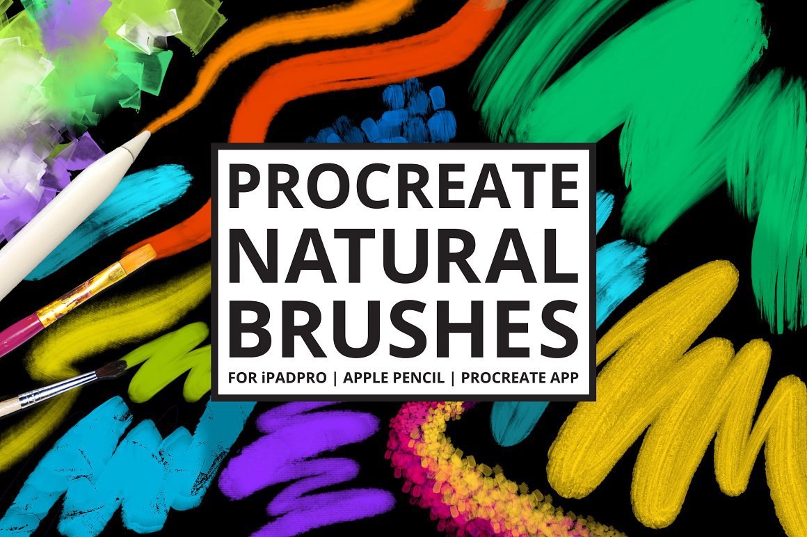 25 Procreate Natural Media Brushes|ART-Arrakis | 建筑室内设计的创新与灵感