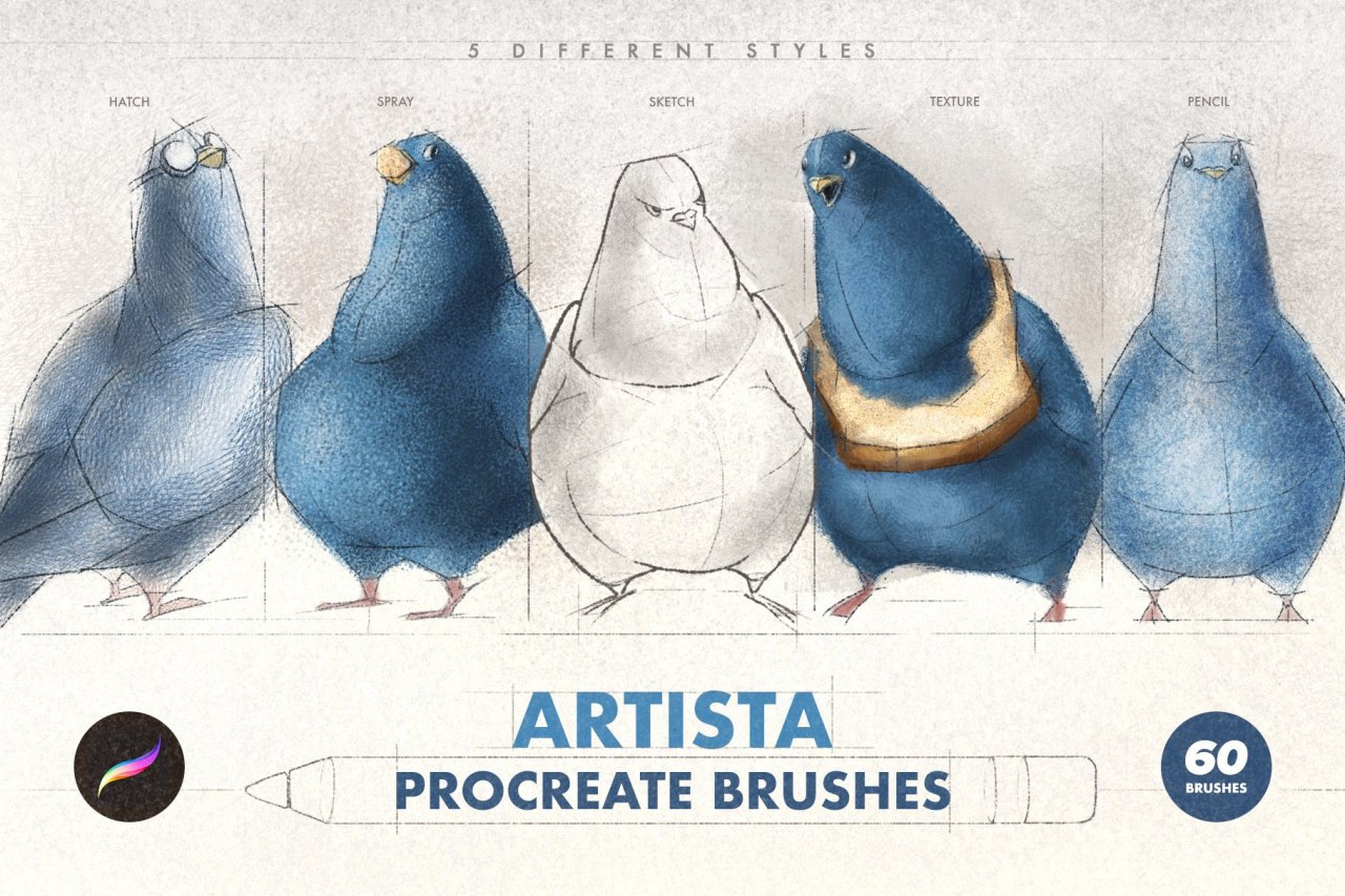 Artista Procreate Brushes|ART-Arrakis | 建筑室内设计的创新与灵感
