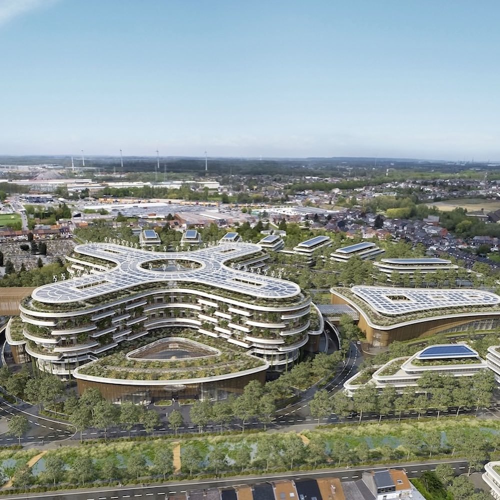 比利时 21 世纪亲自然医院园区|ART-Arrakis | 建筑室内设计的创新与灵感