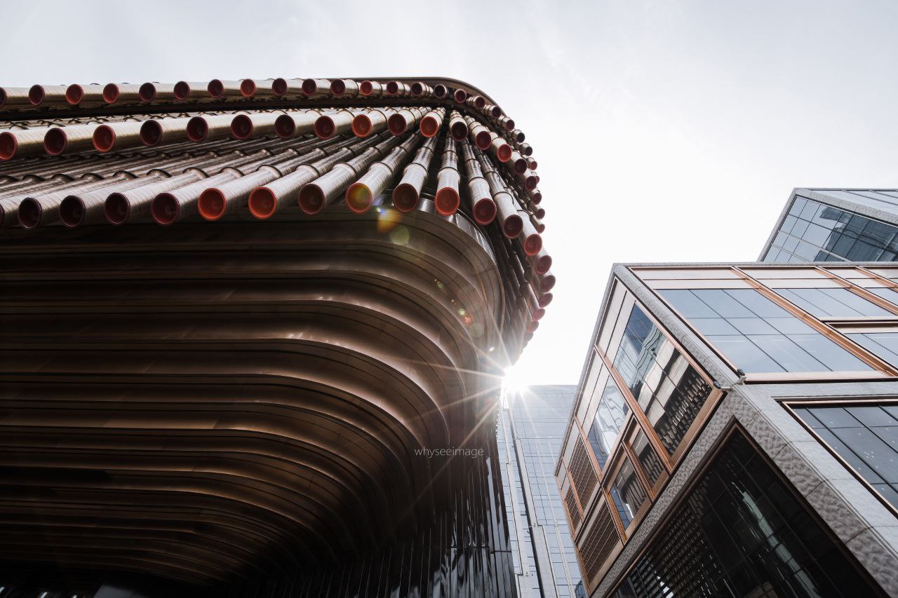 青铜管制成的移动立面面纱-上海复星艺术中心|ART-Arrakis | 建筑室内设计的创新与灵感