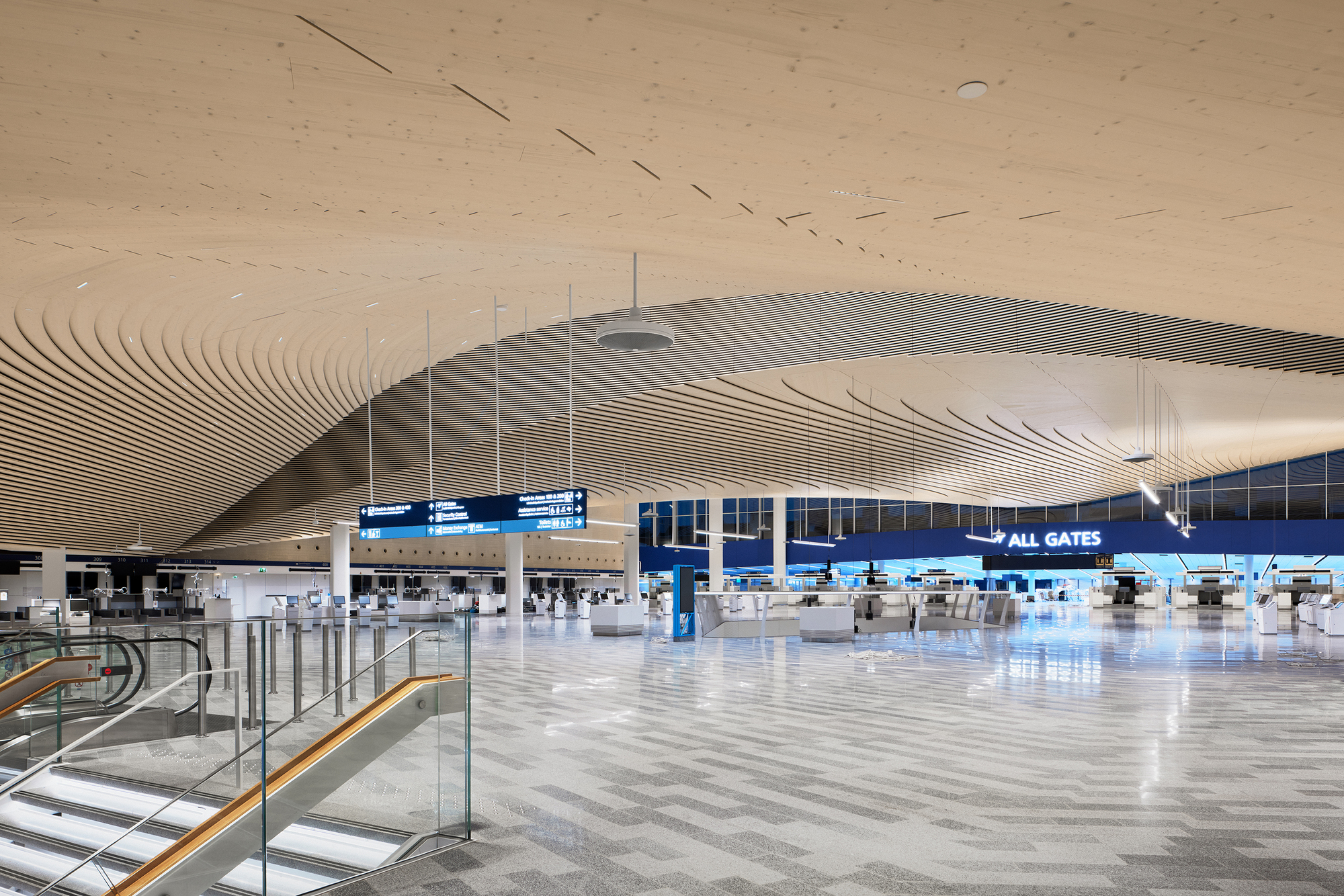 图片[2]|赫尔辛基机场扩建，倒置的‘等高线地图’ / ALA Architects|ART-Arrakis | 建筑室内设计的创新与灵感