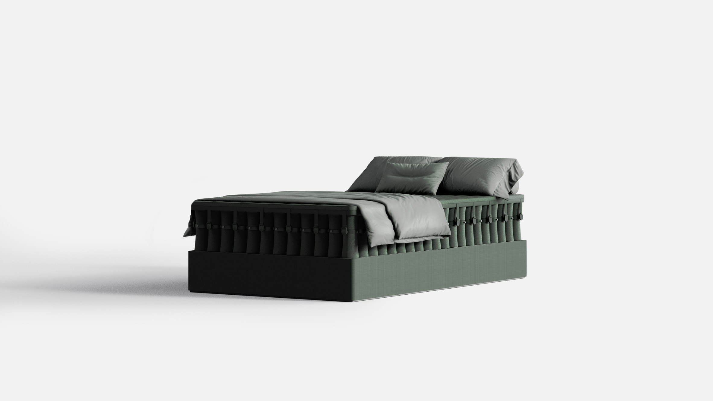 Layer采用无泡沫可拆卸Mazzu床垫重新设计床|ART-Arrakis | 建筑室内设计的创新与灵感