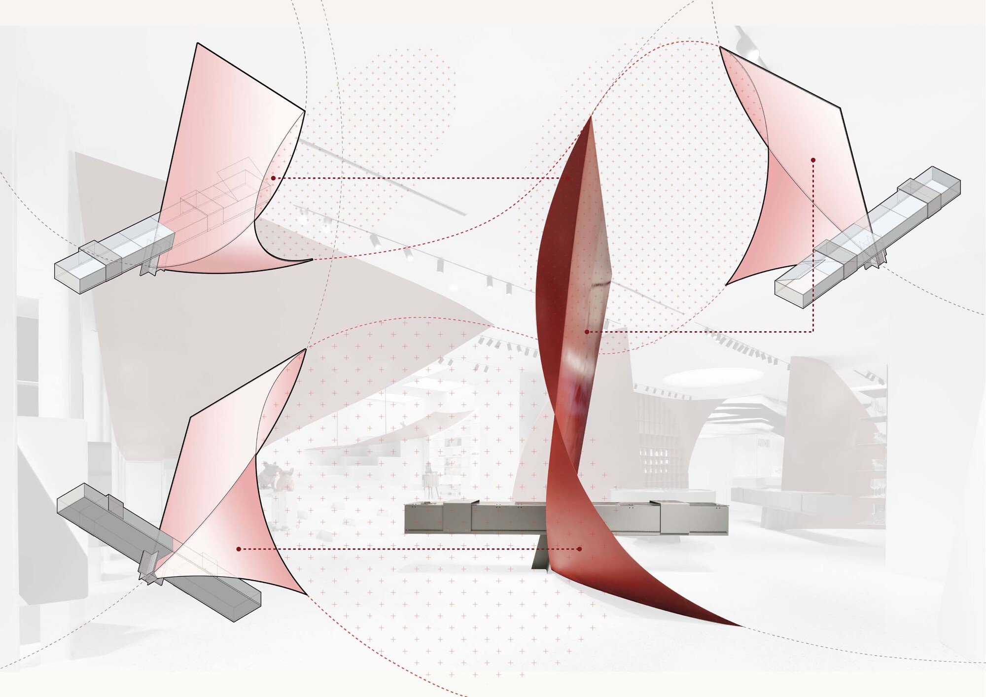 图片[4]|AIRMIX生活方式概念店 / 谱观建筑|ART-Arrakis | 建筑室内设计的创新与灵感