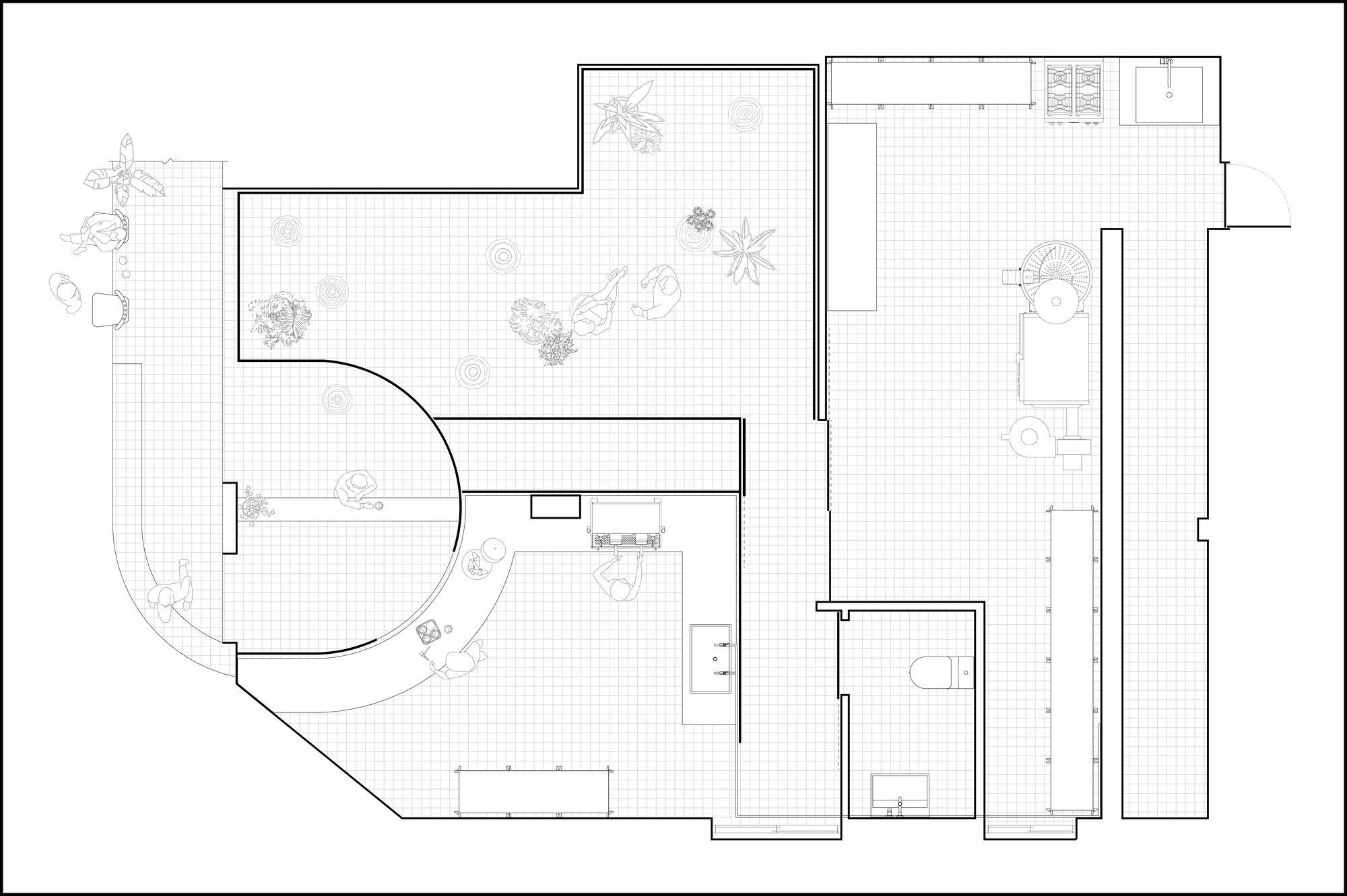 图片[2]|剪影立面，FSW 社区咖啡实验室 / Phoebe Says Wow Architects|ART-Arrakis | 建筑室内设计的创新与灵感