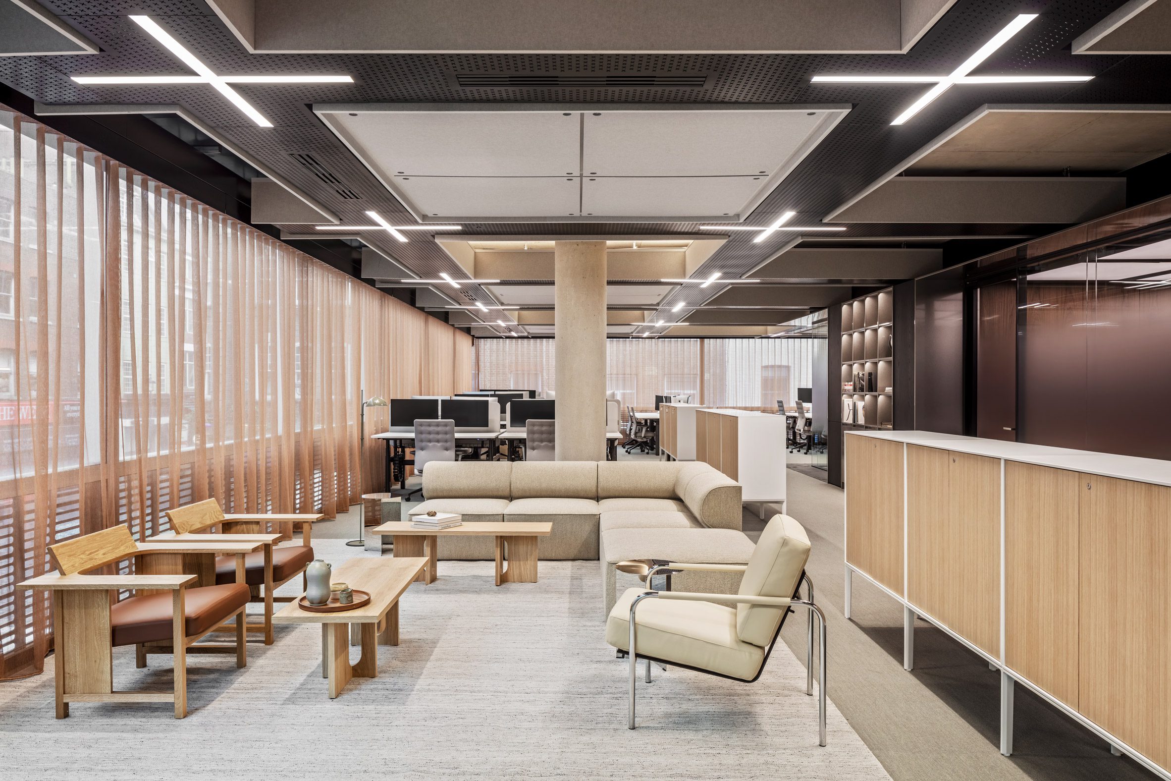 加密货币公司Copper的总部旨在“提供一种保证感”|ART-Arrakis | 建筑室内设计的创新与灵感