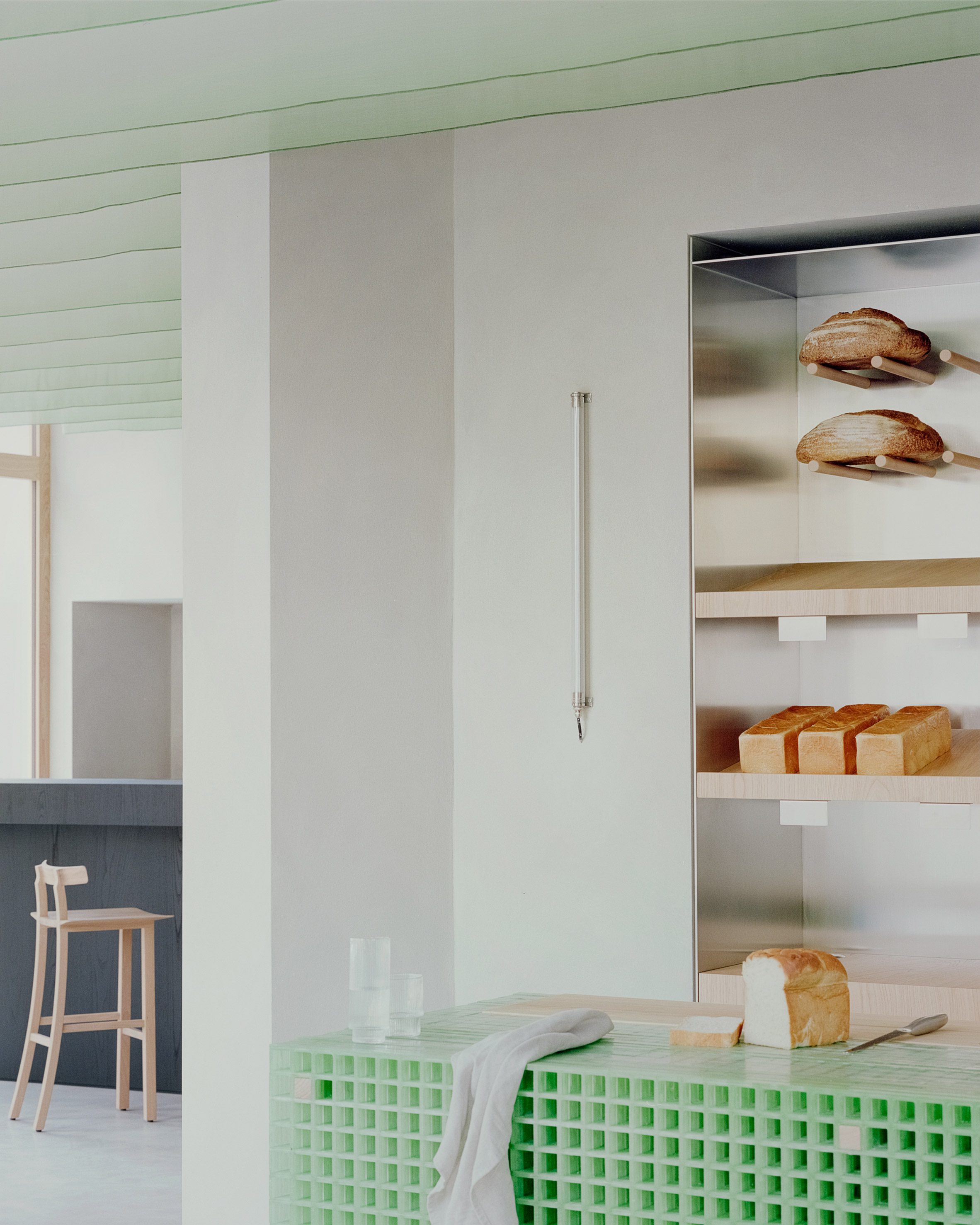 Studio Wok设计米兰面包店Pan作为日本文化的当代诠释|ART-Arrakis | 建筑室内设计的创新与灵感
