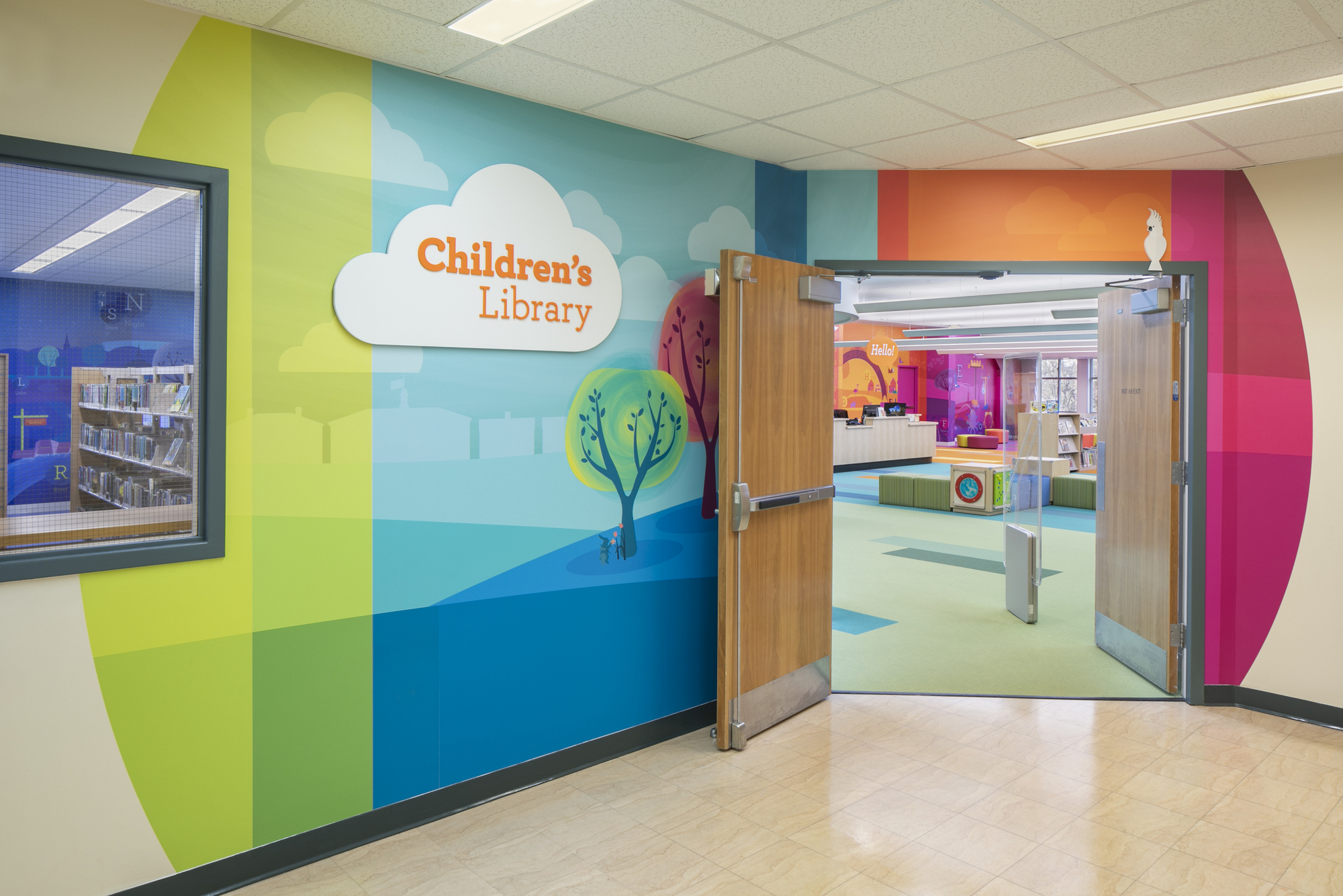 塞耶公共图书馆-儿童室|ART-Arrakis | 建筑室内设计的创新与灵感