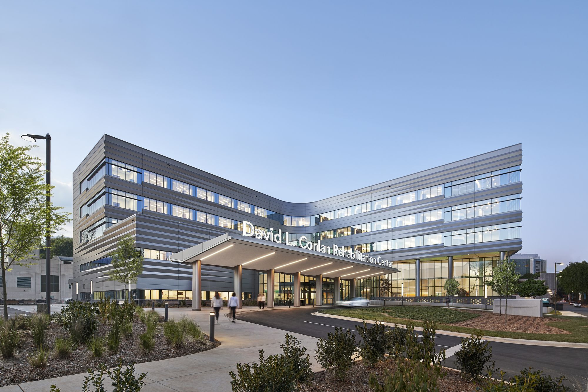 Carolinas康复中心中庭健康David L.Conlan中心|ART-Arrakis | 建筑室内设计的创新与灵感