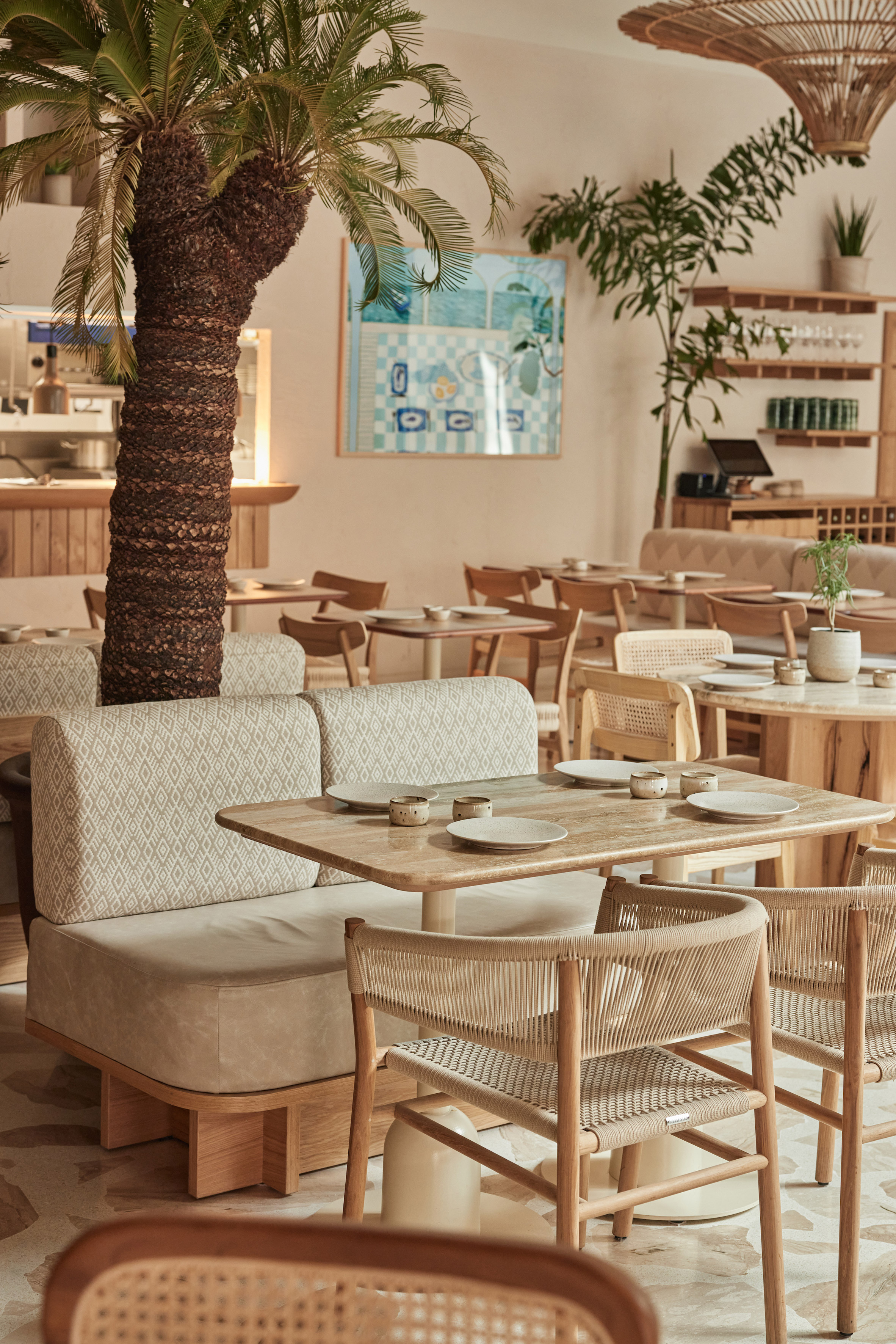 A-nrd为伦敦苏豪区的餐厅带来“海滨感觉”|ART-Arrakis | 建筑室内设计的创新与灵感