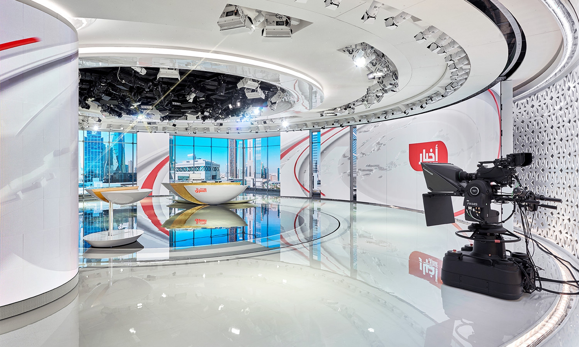 图片[4]|Asharq新闻办公室-迪拜|ART-Arrakis | 建筑室内设计的创新与灵感
