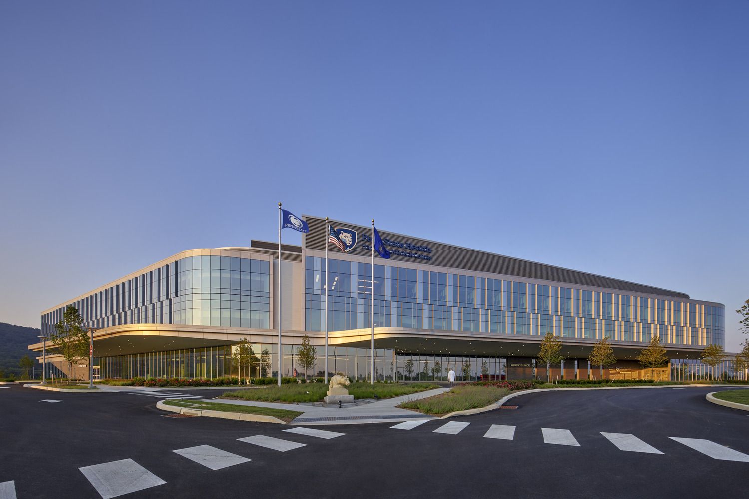 宾夕法尼亚州立大学健康中心-汉普登医疗中心|ART-Arrakis | 建筑室内设计的创新与灵感