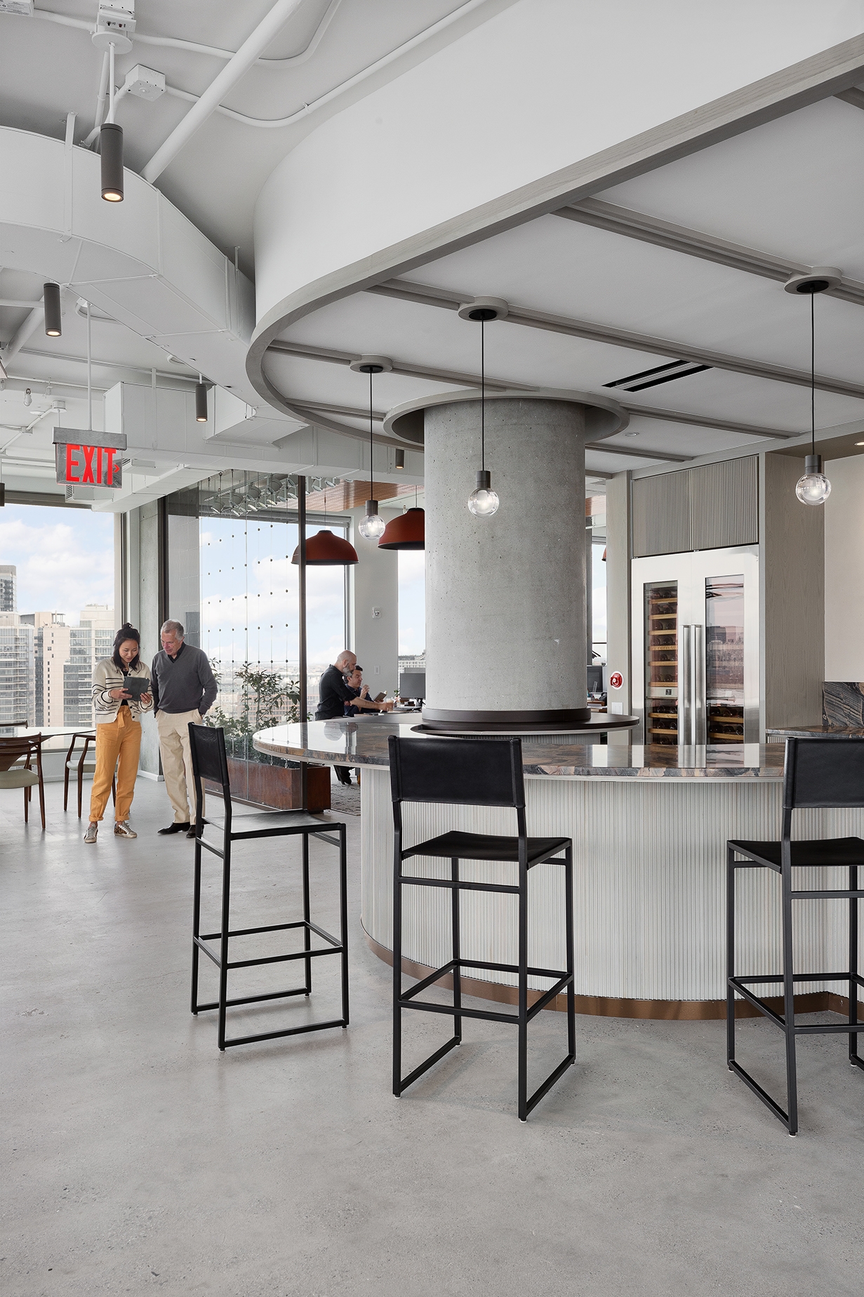 图片[4]|罗森塔尔葡萄酒商人办公室——纽约市|ART-Arrakis | 建筑室内设计的创新与灵感