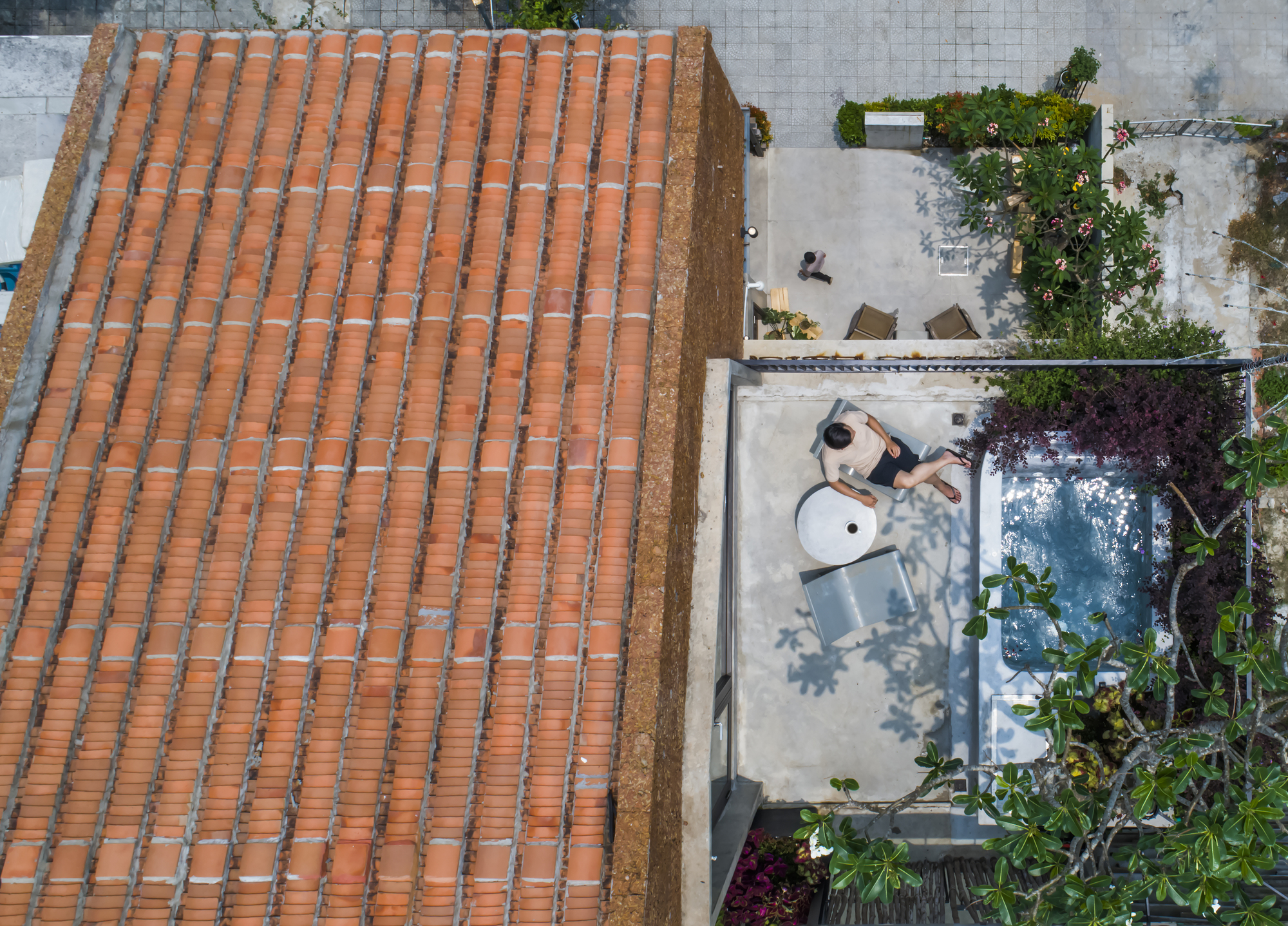 图片[9]|渔网连接悬浮水泥盒，Thalia 精品酒店 / Ho Khue Architects|ART-Arrakis | 建筑室内设计的创新与灵感