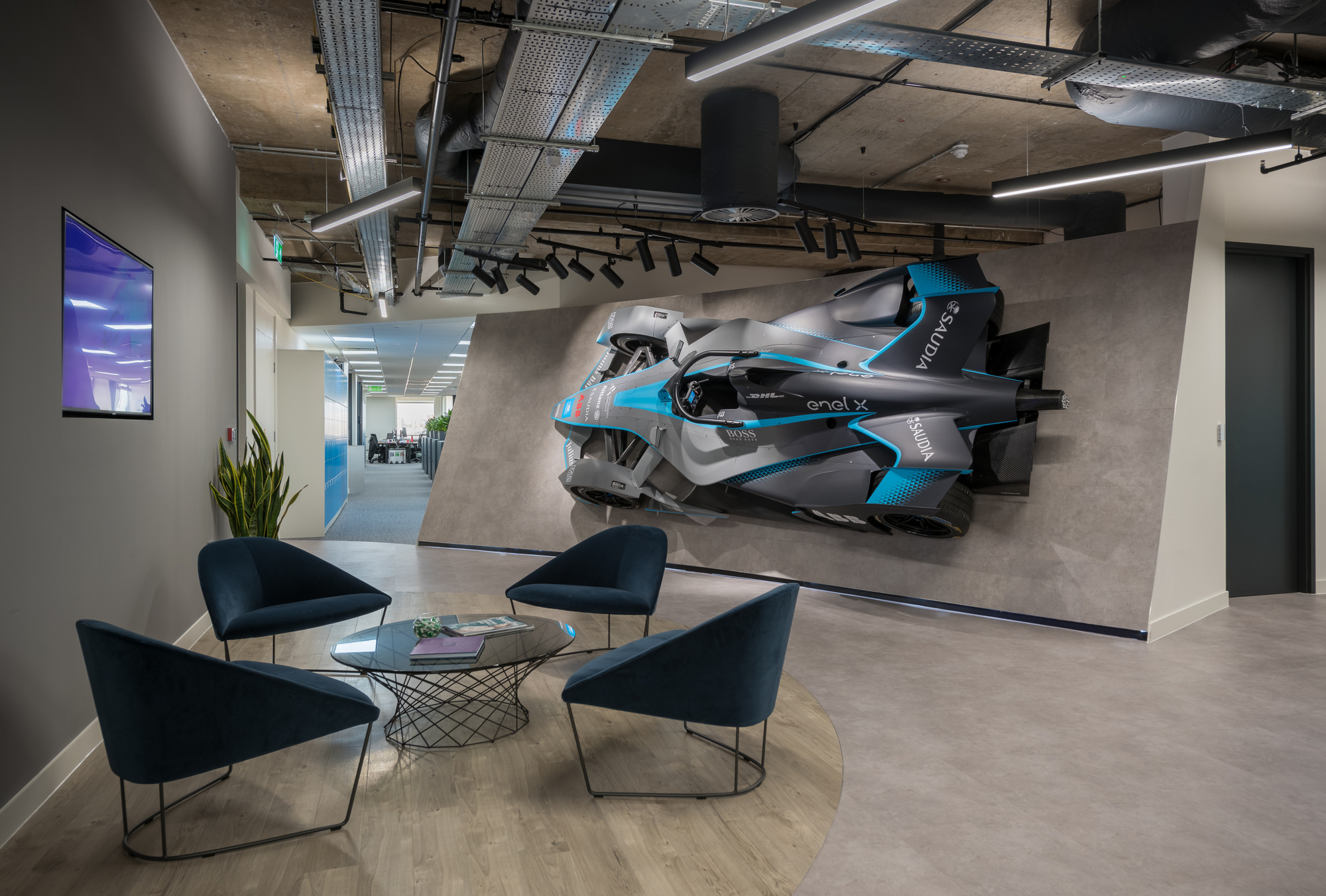 Formula-E办公室——伦敦|ART-Arrakis | 建筑室内设计的创新与灵感