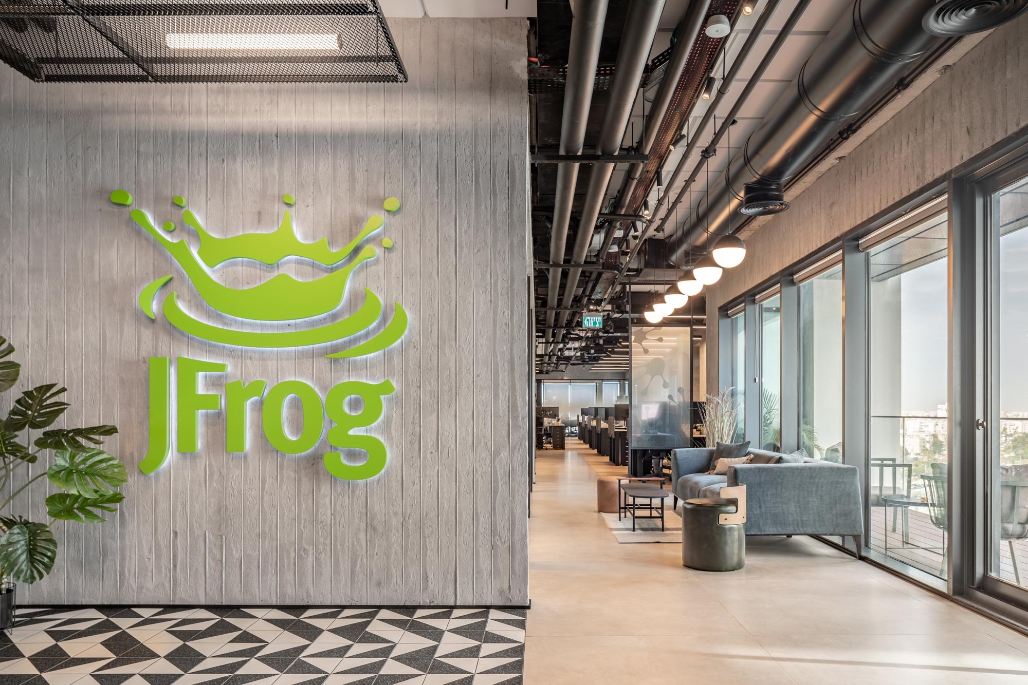 Jfrog 9楼办公室——特拉维夫|ART-Arrakis | 建筑室内设计的创新与灵感