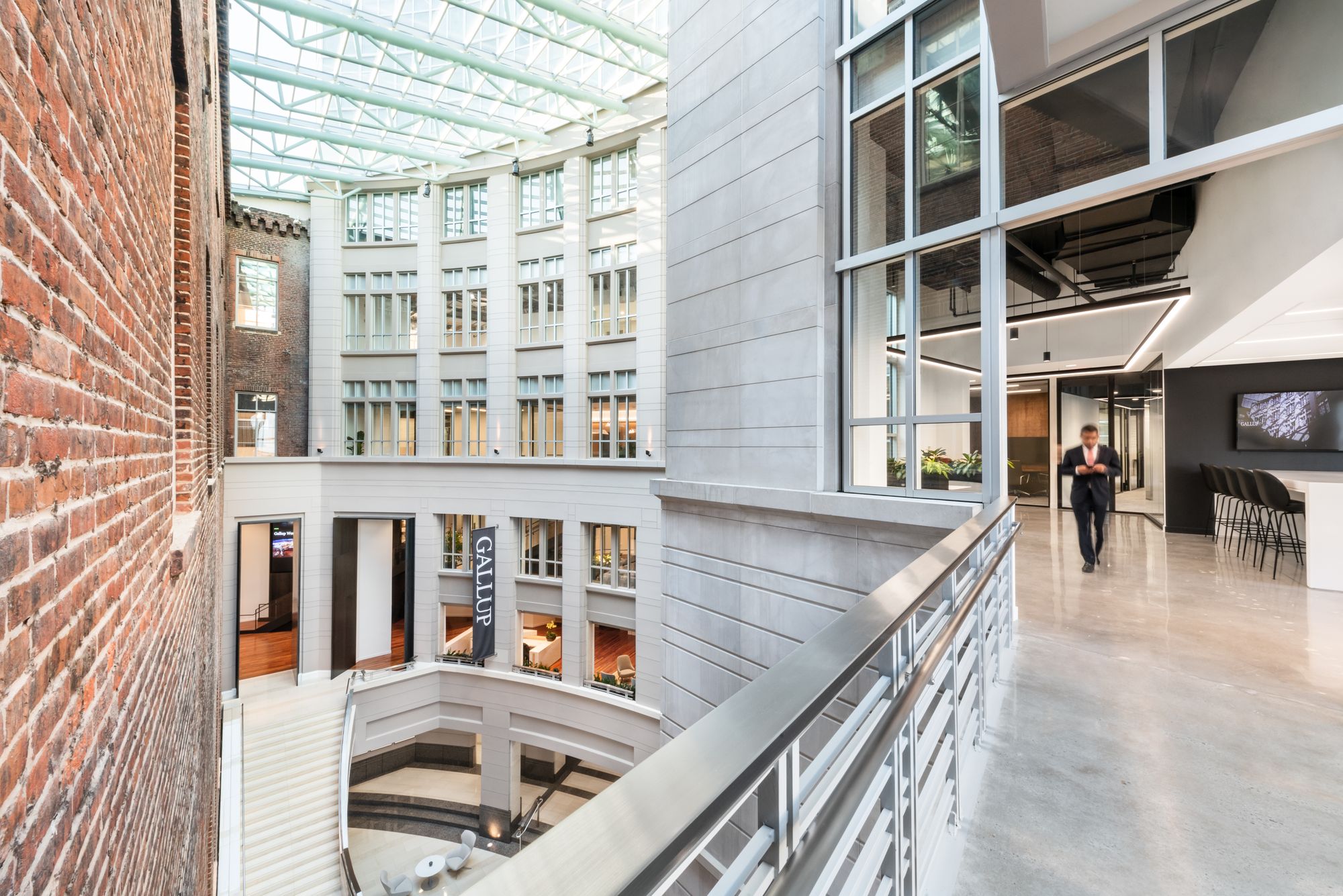盖洛普股份有限公司办公室——华盛顿特区|ART-Arrakis | 建筑室内设计的创新与灵感