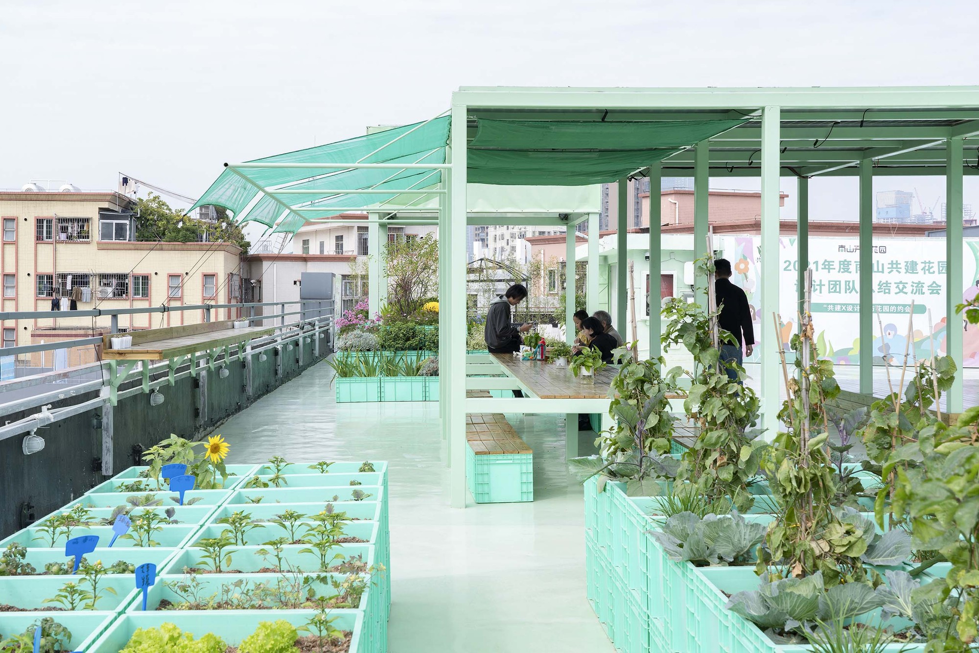 南园绿云屋顶共建花园 / 一十一建筑|ART-Arrakis | 建筑室内设计的创新与灵感