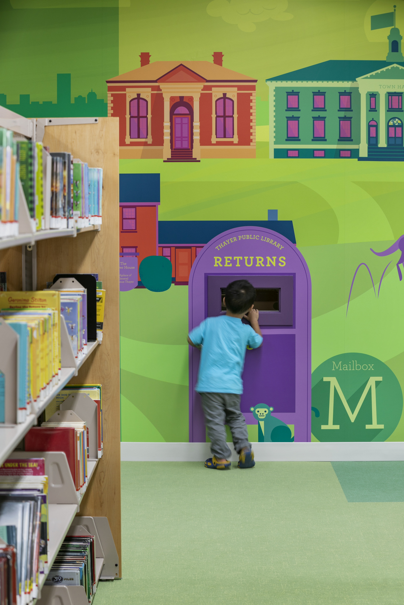 图片[8]|塞耶公共图书馆-儿童室|ART-Arrakis | 建筑室内设计的创新与灵感