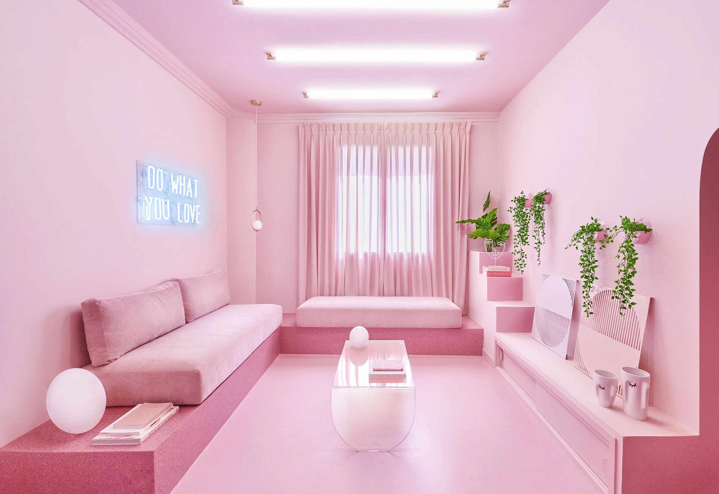 八种内饰，Barbiecore粉色增添一抹俏皮色彩|ART-Arrakis | 建筑室内设计的创新与灵感