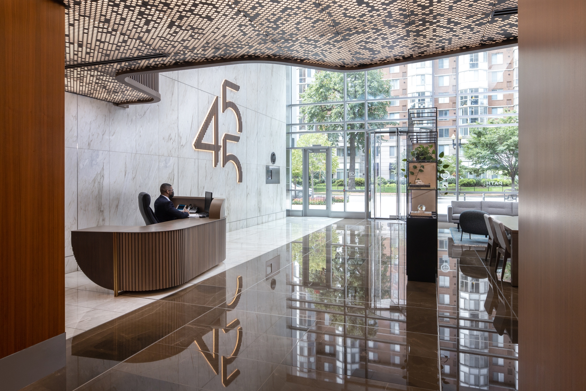 455 Massachusetts Ave大堂和便利空间|ART-Arrakis | 建筑室内设计的创新与灵感