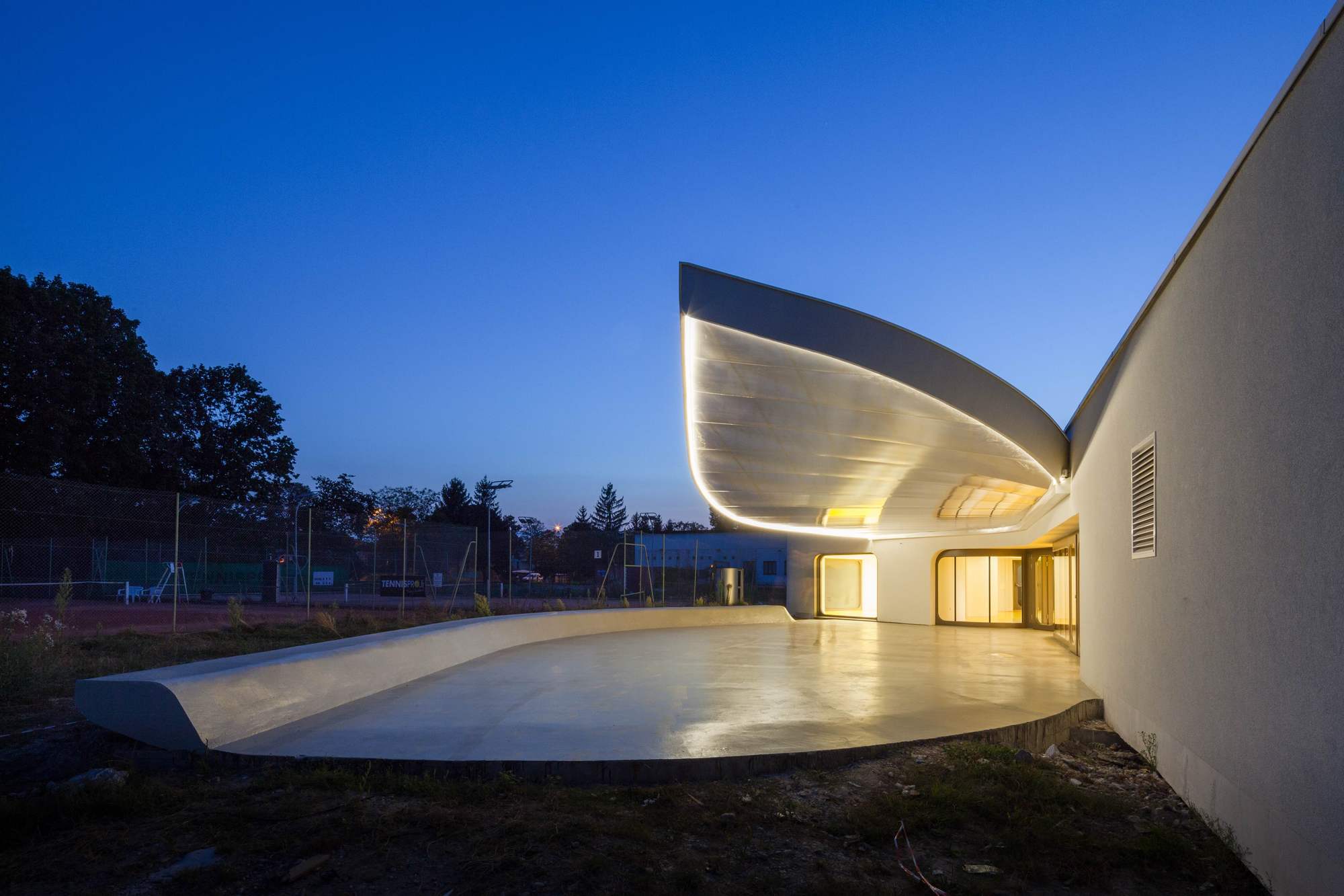 斯特拉斯堡网球俱乐部  / Paul Le Quernec|ART-Arrakis | 建筑室内设计的创新与灵感