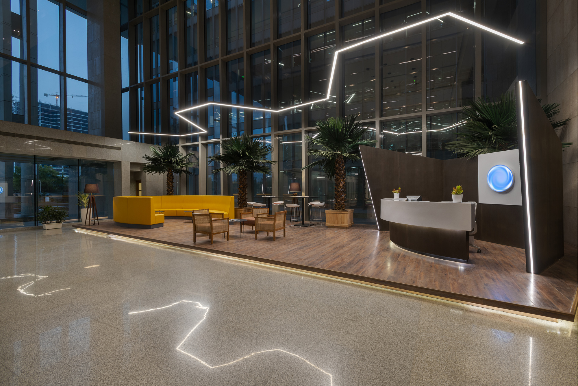 GE电力办公室–诺伊达|ART-Arrakis | 建筑室内设计的创新与灵感