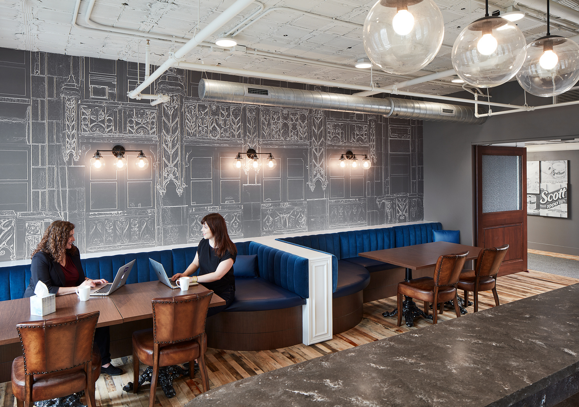 图片[3]|Kimberly-Clark办公室扩建——芝加哥|ART-Arrakis | 建筑室内设计的创新与灵感