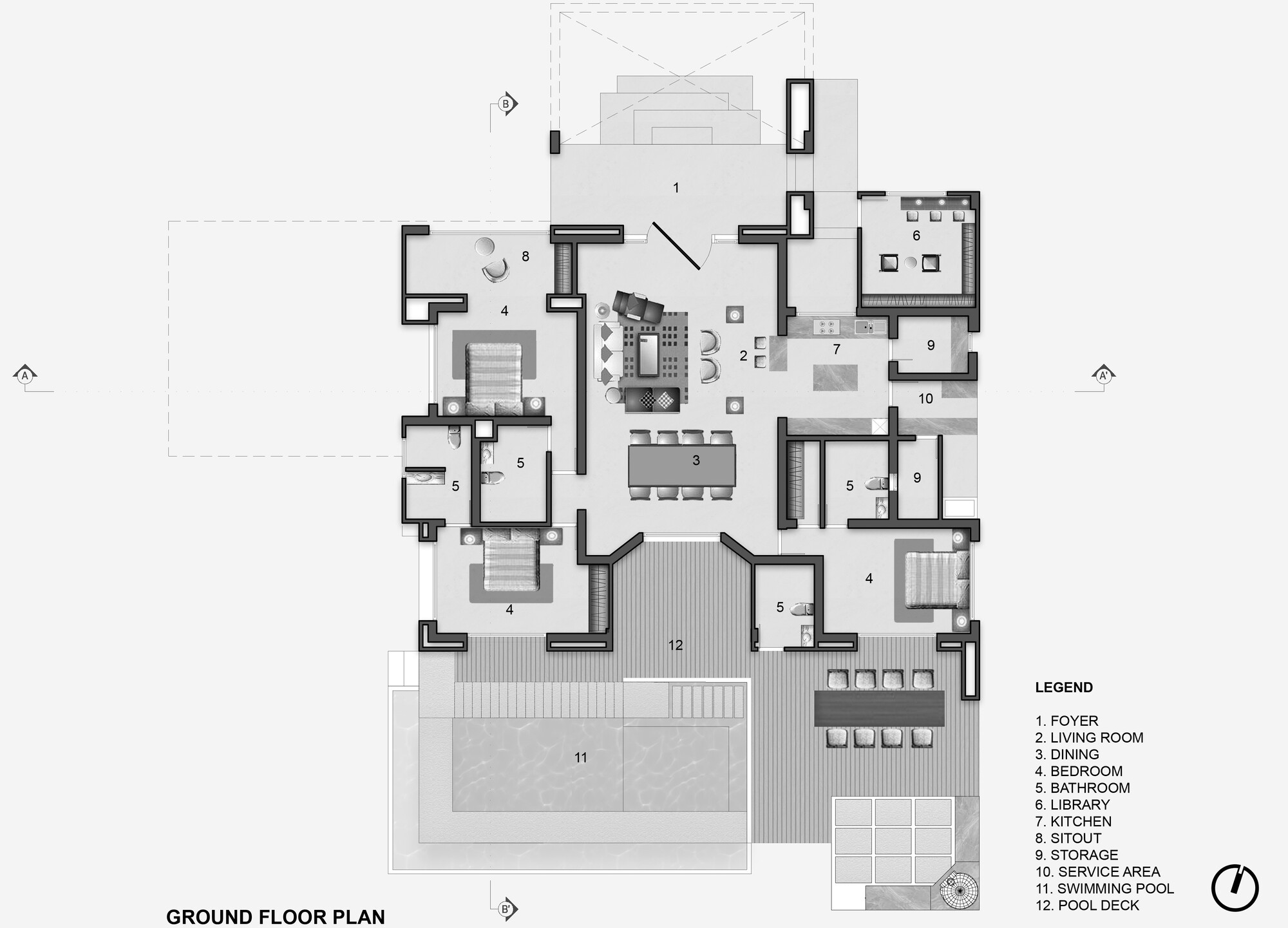 图片[2]|伊壁鸠鲁之家 / Vihar Fadia Architects|ART-Arrakis | 建筑室内设计的创新与灵感
