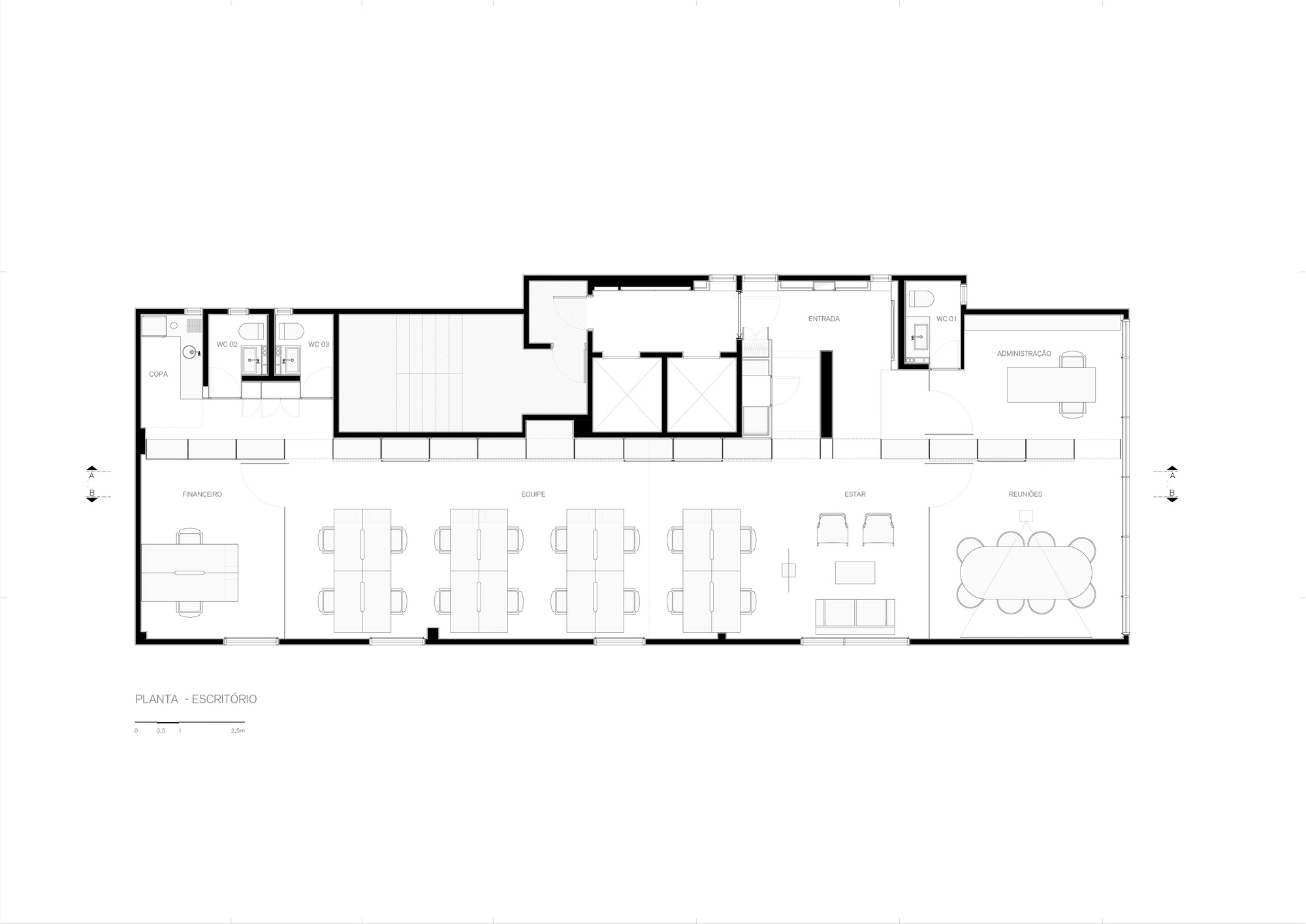 图片[2]|可移动金属书架，GB65 办公室 & 图书馆空间 / Metro Arquitetos Associados|ART-Arrakis | 建筑室内设计的创新与灵感