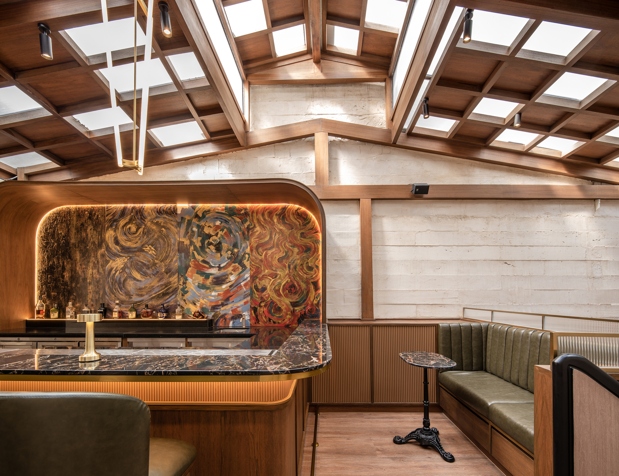 棋盘格透光屋顶，MOTHERBKK 餐厅 / Taste Space|ART-Arrakis | 建筑室内设计的创新与灵感
