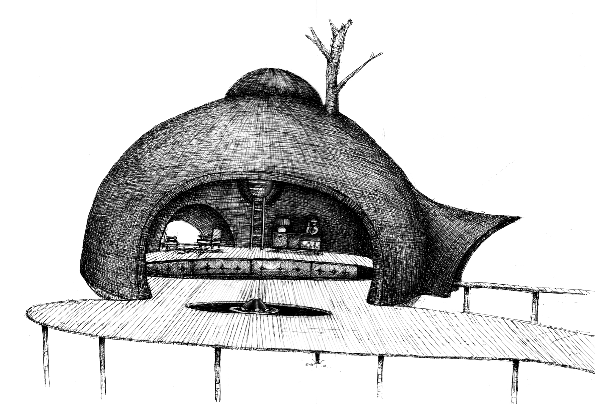 图片[2]|鸟巢之家 / Porky Hefer Design|ART-Arrakis | 建筑室内设计的创新与灵感