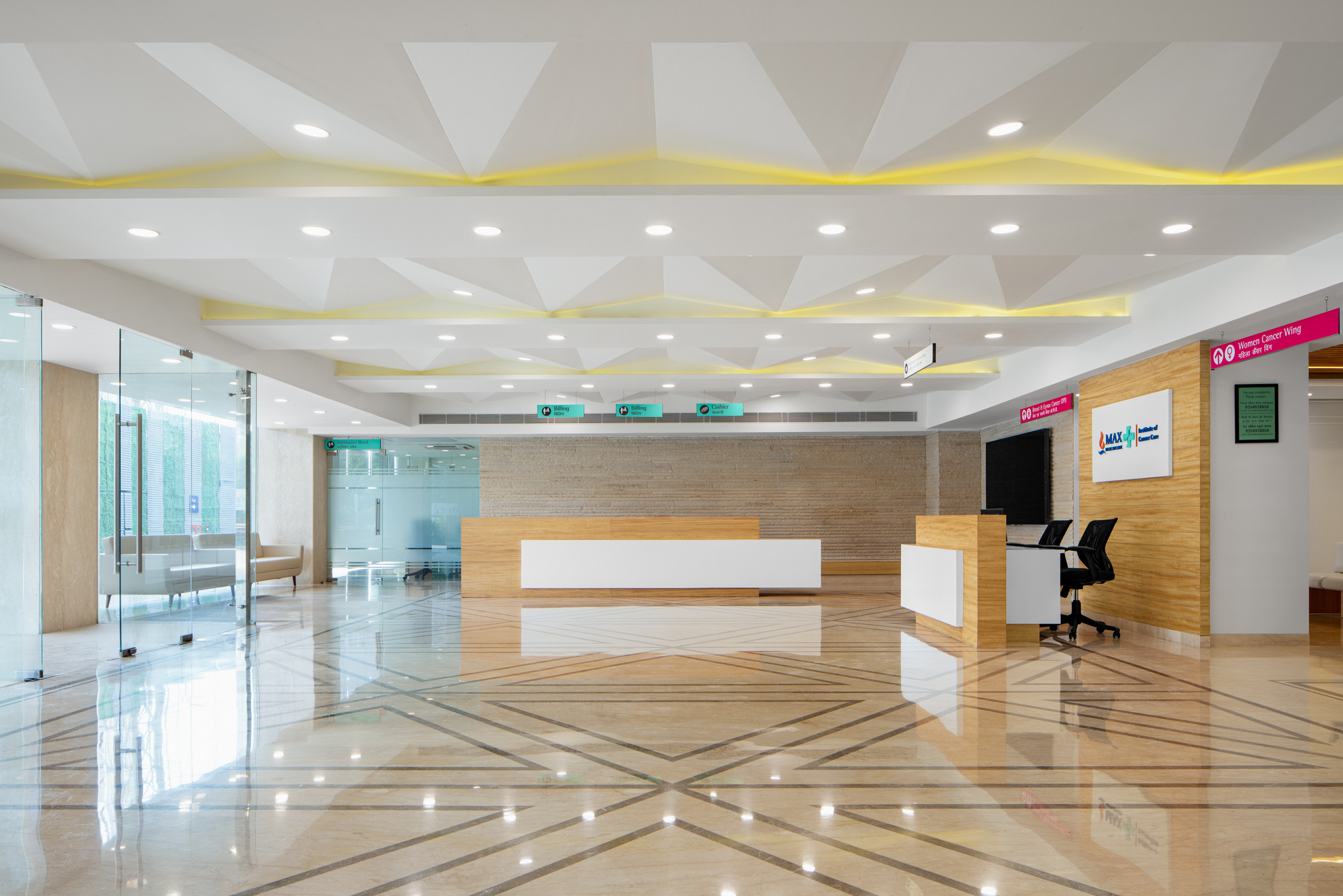图片[2]|Vaishali Max超级专科医院|ART-Arrakis | 建筑室内设计的创新与灵感