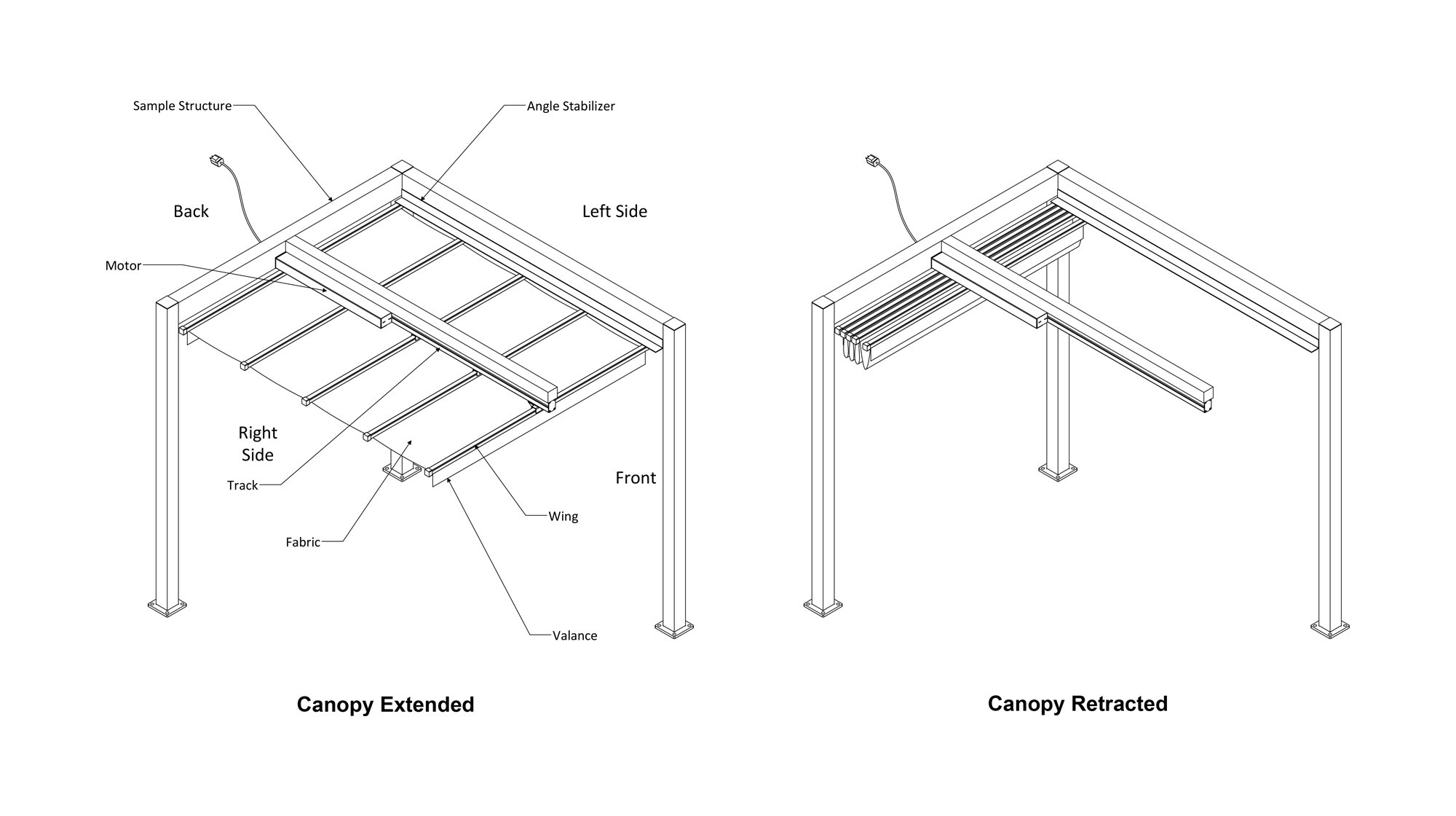 图片[1]|四种住宅外墙伸缩式遮阳解决方案|ART-Arrakis | 建筑室内设计的创新与灵感