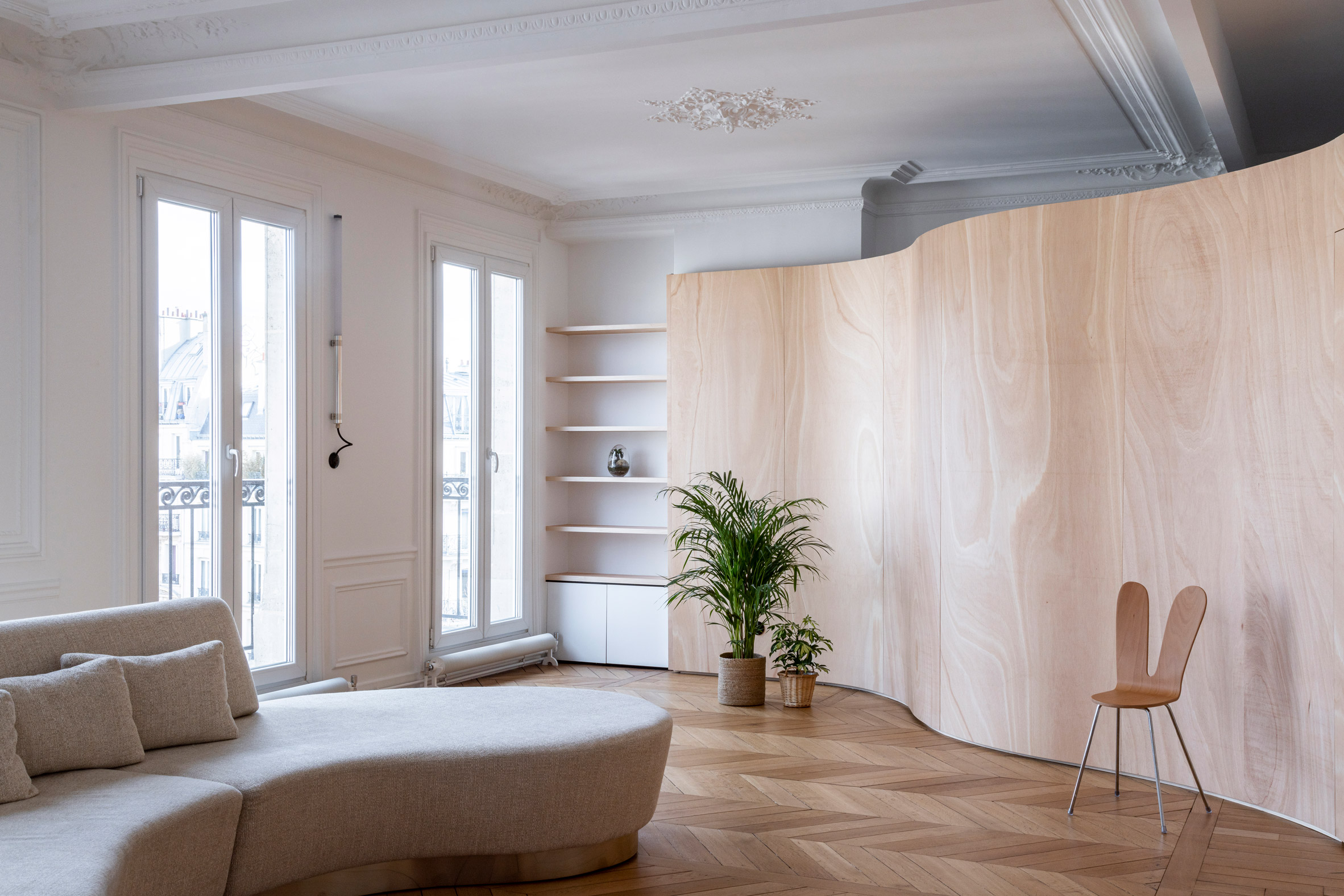 在奥斯曼时代的历史建筑中翻新的六套巴黎公寓|ART-Arrakis | 建筑室内设计的创新与灵感
