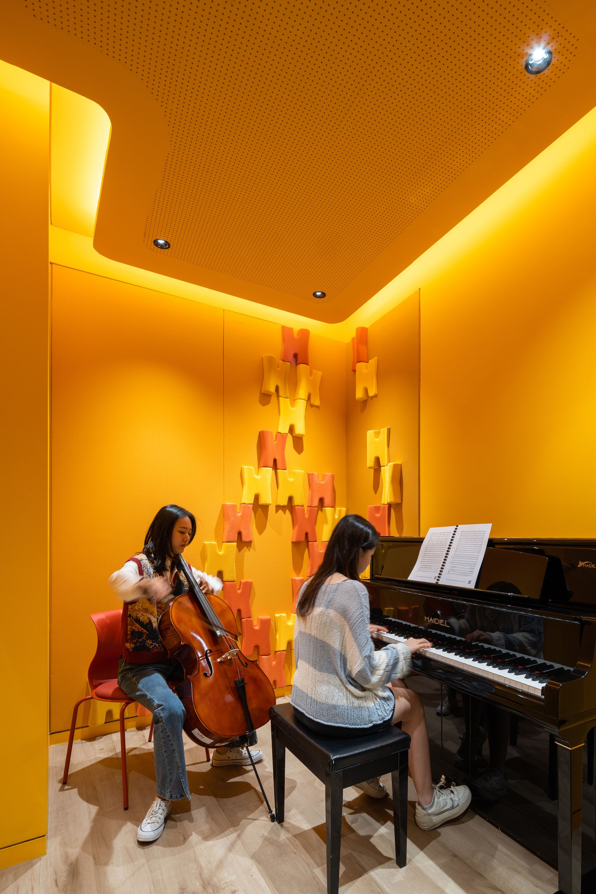 图片[6]|北京西部学院音乐教室改造|ART-Arrakis | 建筑室内设计的创新与灵感