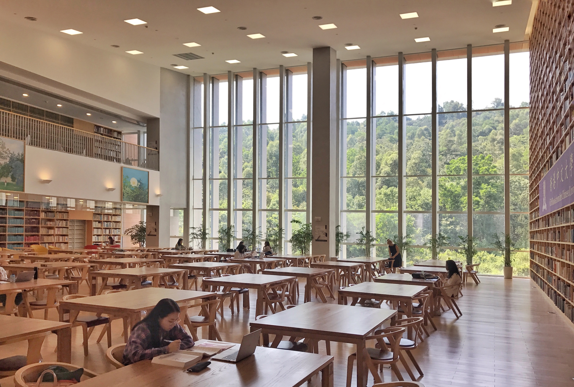 图片[8]|香港中文大学深圳校区图书馆|ART-Arrakis | 建筑室内设计的创新与灵感