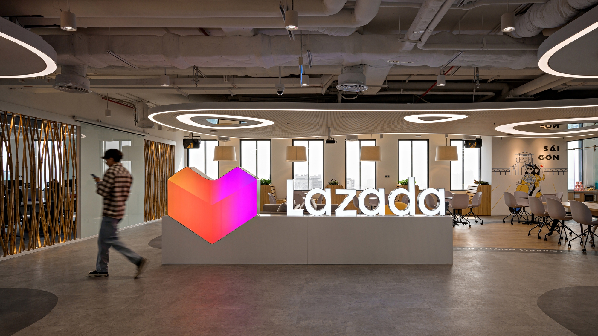 Lazada办事处——胡志明市|ART-Arrakis | 建筑室内设计的创新与灵感