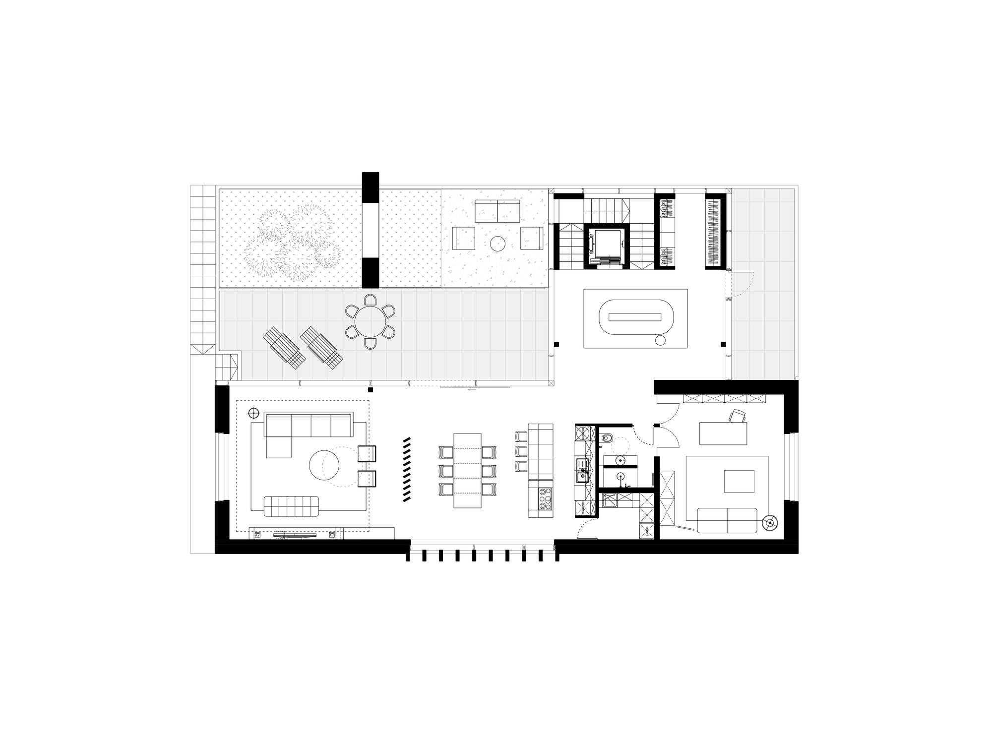 图片[5]|现代主义混凝土住宅，考纳斯之家 / Architectural Bureau G.Natkevicius & Partners|ART-Arrakis | 建筑室内设计的创新与灵感