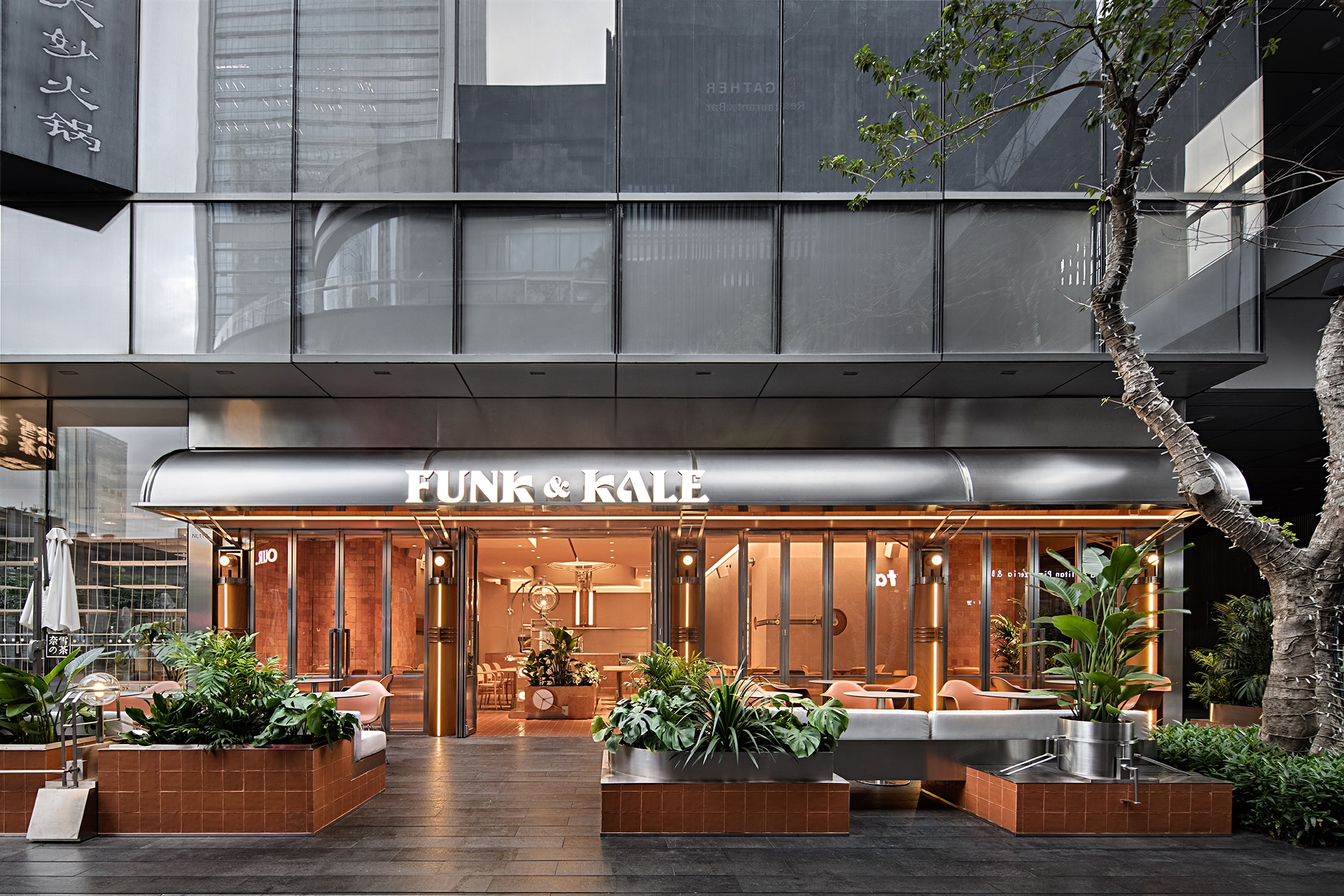 FUNK&；KALE餐厅|ART-Arrakis | 建筑室内设计的创新与灵感