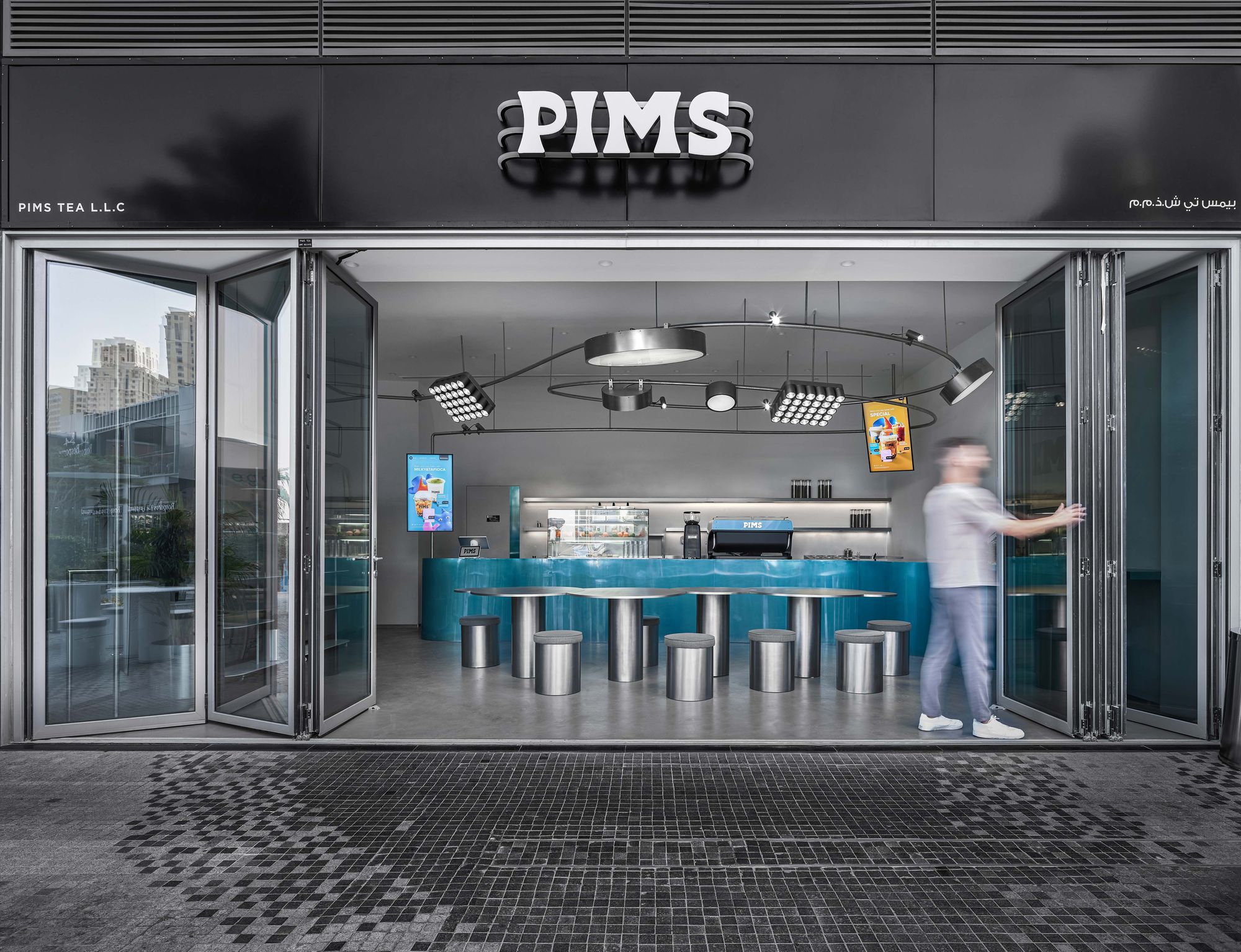 Pims JBR咖啡馆|ART-Arrakis | 建筑室内设计的创新与灵感