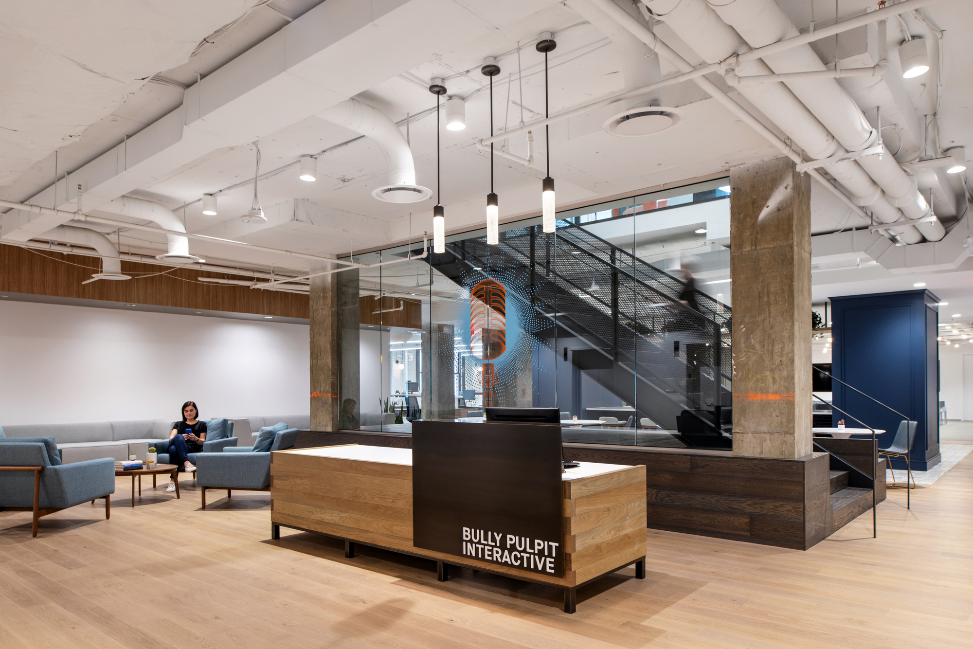 Bully Pulpit互动办公室-华盛顿特区|ART-Arrakis | 建筑室内设计的创新与灵感
