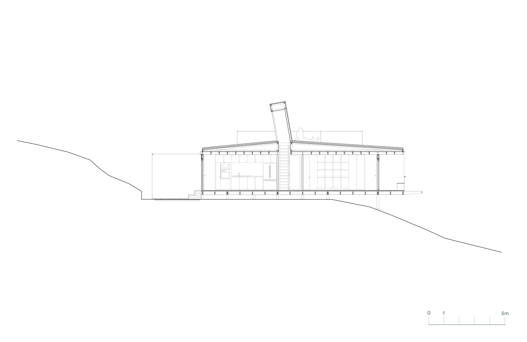 图片[5]|山中落‘飞船’，智利 Hatch 住宅 / BozaWilson Arquitectos|ART-Arrakis | 建筑室内设计的创新与灵感