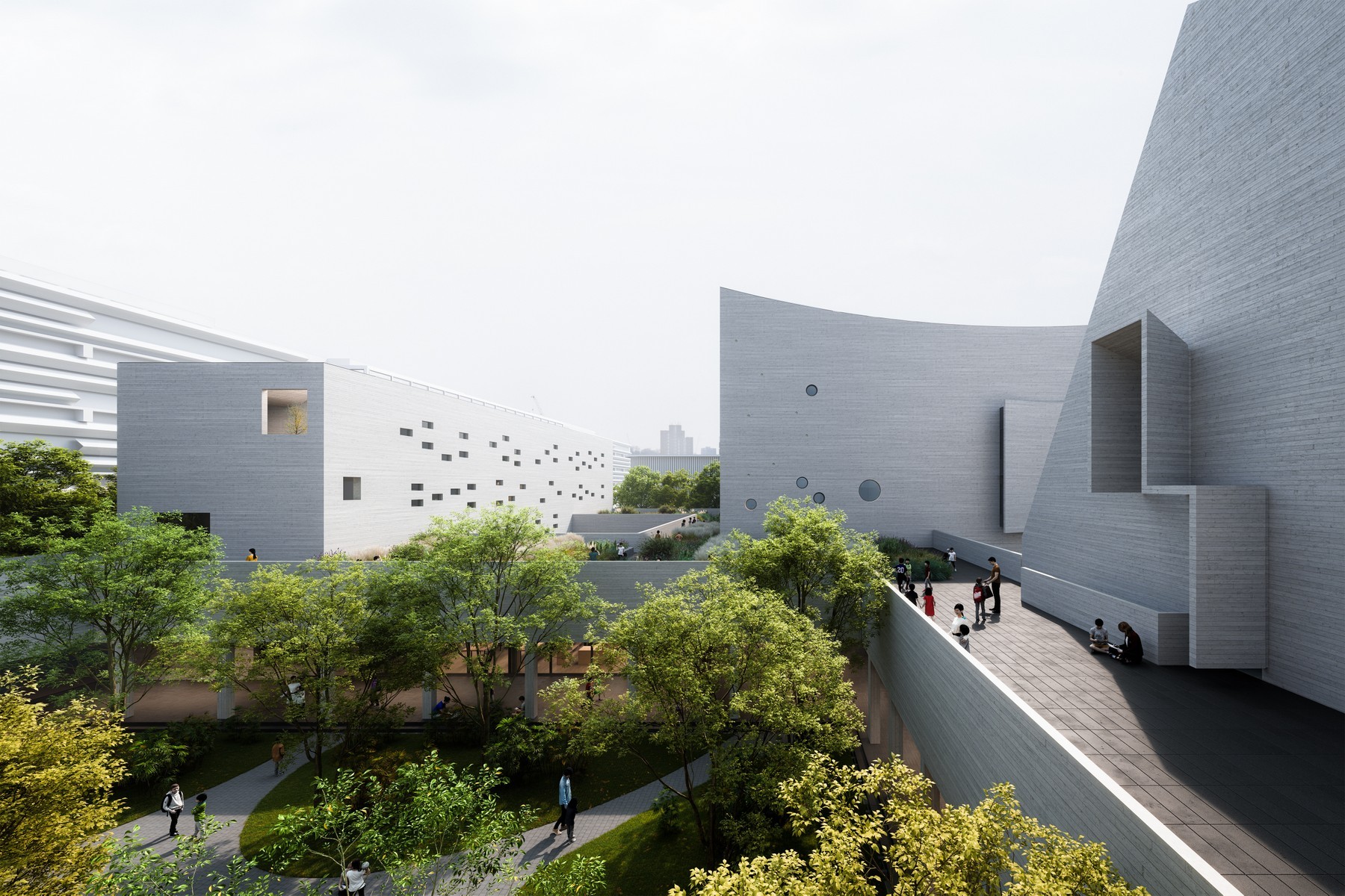OPEN ‘苏州山峰书院‘封顶，一栋主楼拆分五个体量|ART-Arrakis | 建筑室内设计的创新与灵感