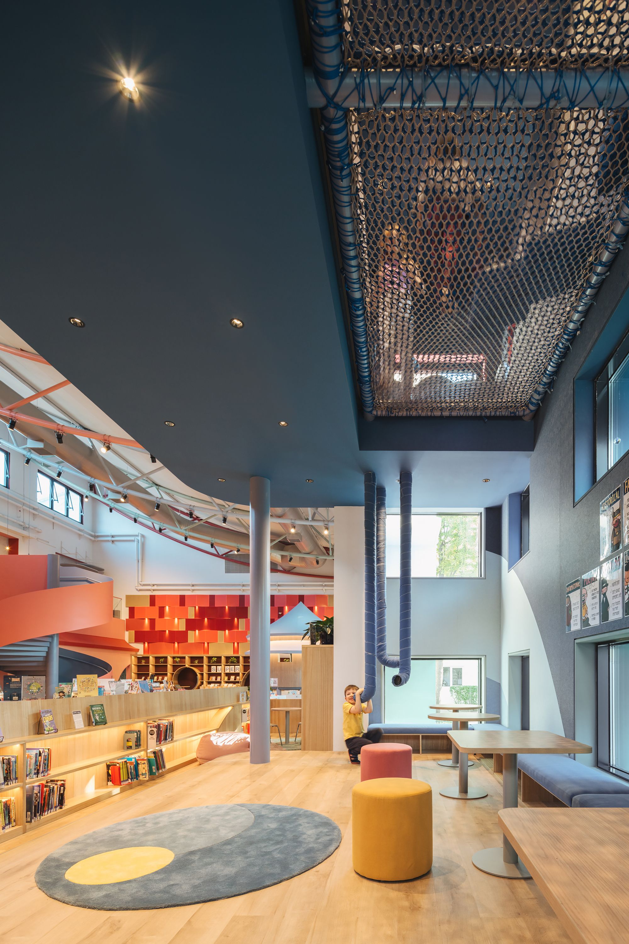 图片[6]|北京西部学院——小学图书馆改造|ART-Arrakis | 建筑室内设计的创新与灵感