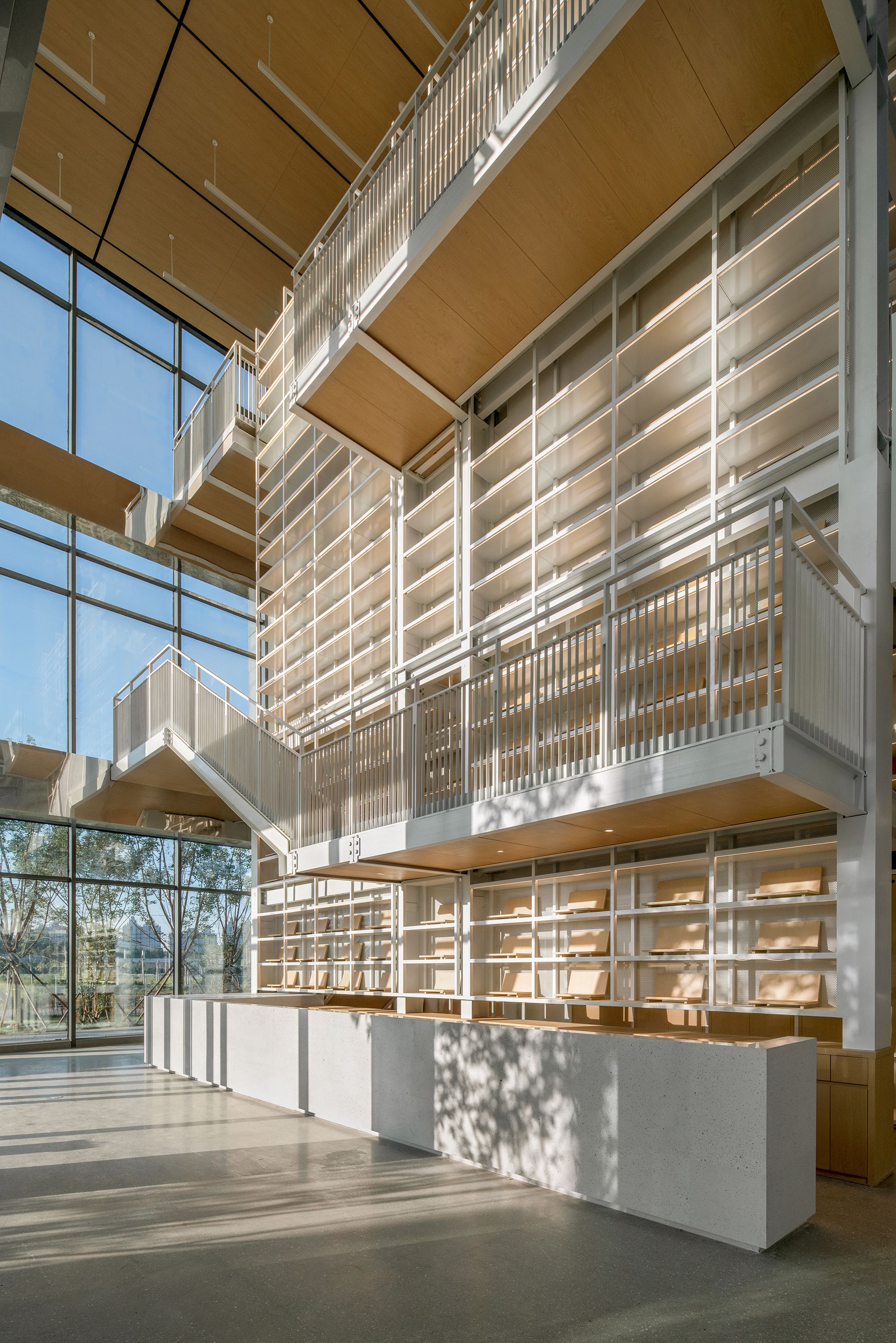 图片[3]|首都河源-平谷租房社区图书馆|ART-Arrakis | 建筑室内设计的创新与灵感
