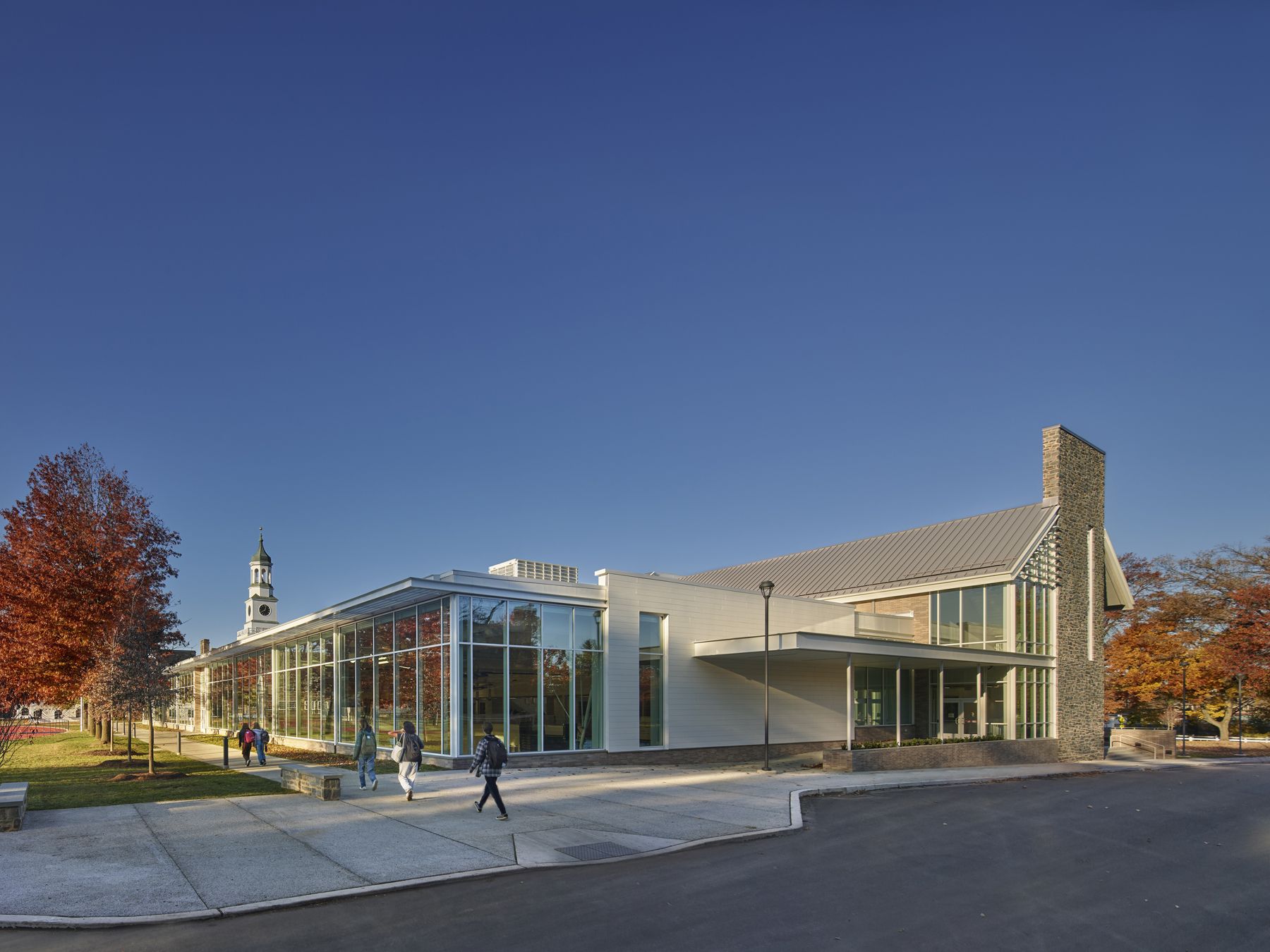 图片[3]|威廉宾夕法尼亚特许学校-格雷厄姆田径学校；健康中心|ART-Arrakis | 建筑室内设计的创新与灵感