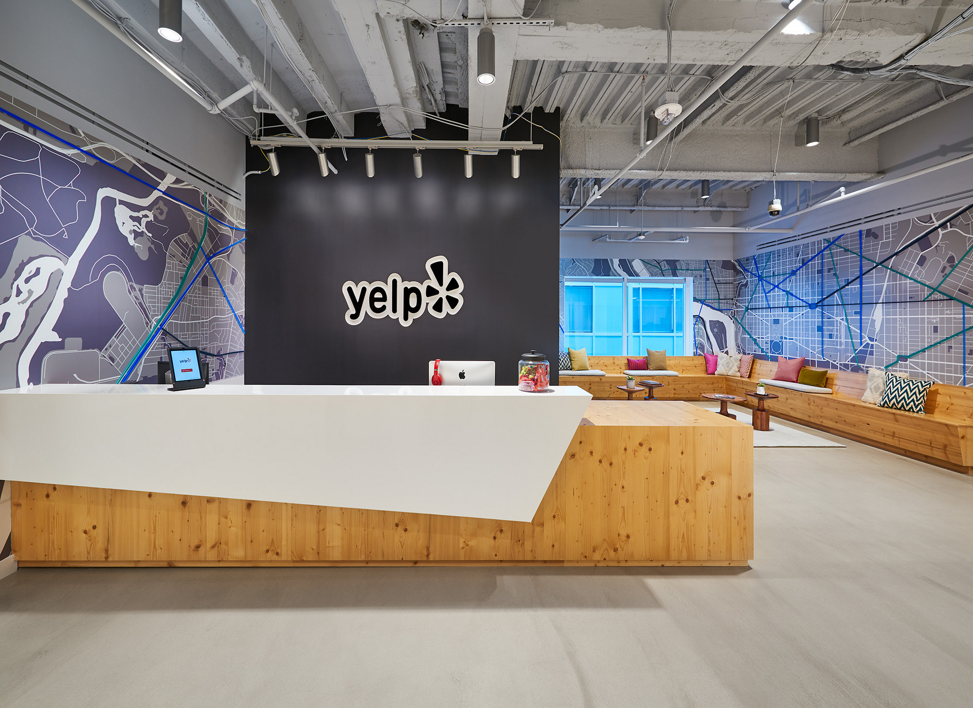 图片[2]|Yelp办公室——华盛顿特区|ART-Arrakis | 建筑室内设计的创新与灵感